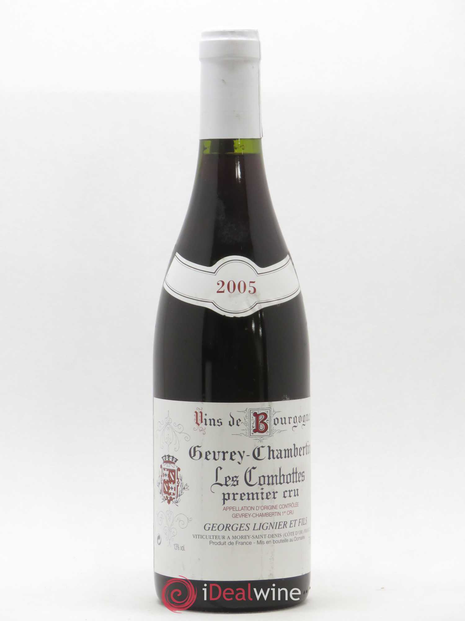 Gevrey-Chambertin 1er Cru Aux Combottes Georges Lignier 2005 - Posten von 1 Flasche - 0
