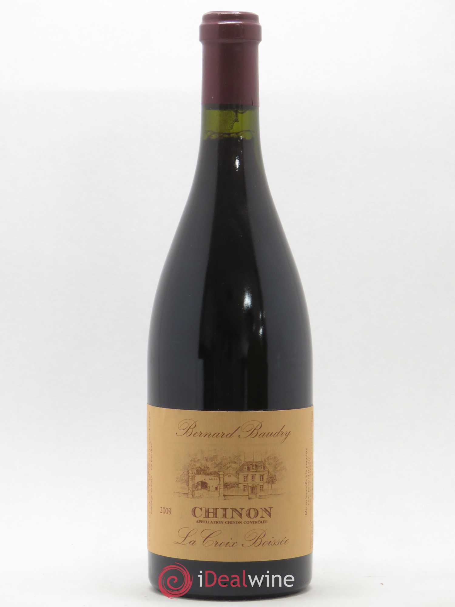 Chinon La Croix Boissée Bernard Baudry 2009 - Lot de 1 bouteille - 0
