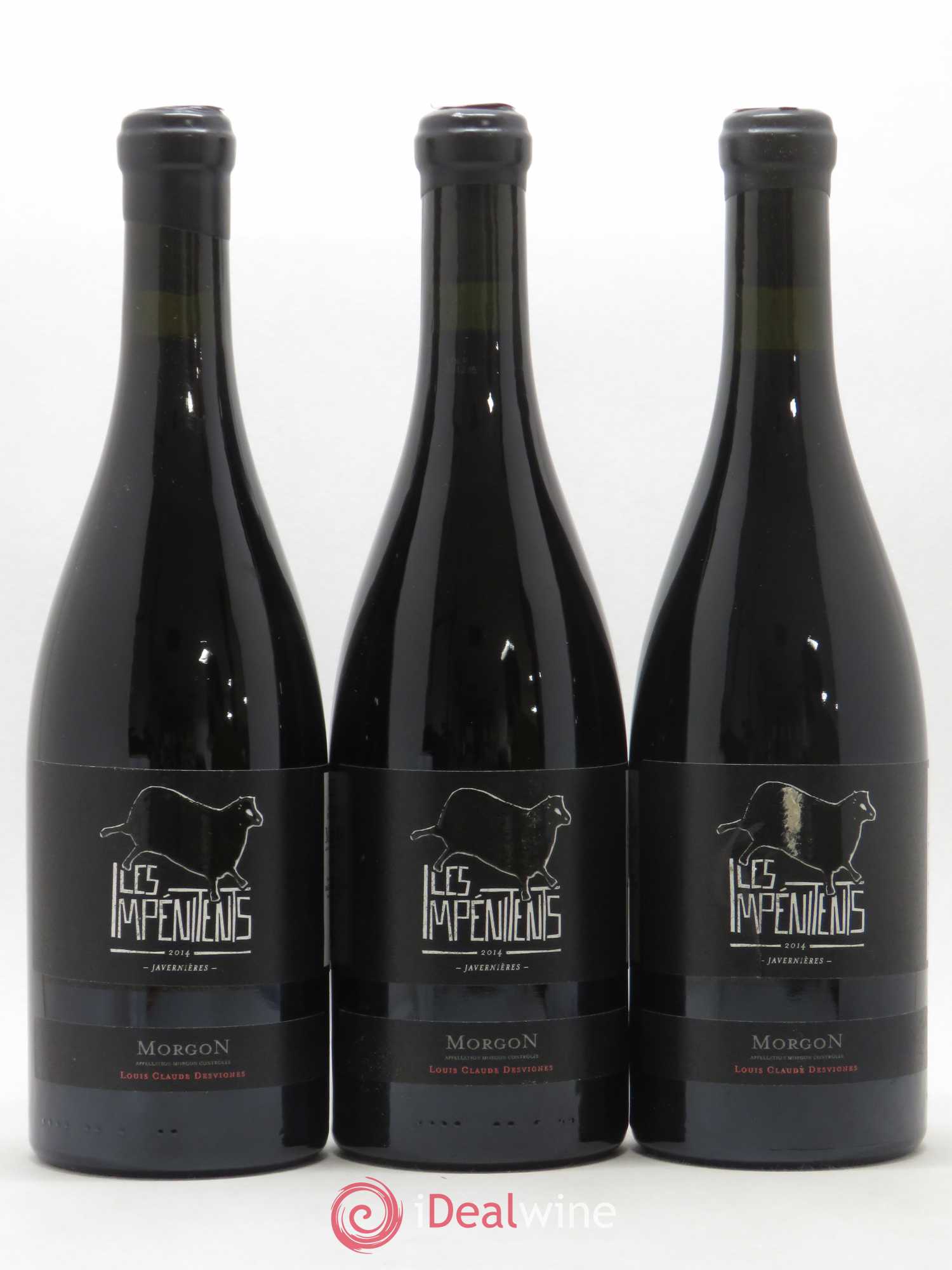 Morgon Javernières Les Impénitents Louis-Claude Desvignes 2014 - Lot de 3 bouteilles - 0