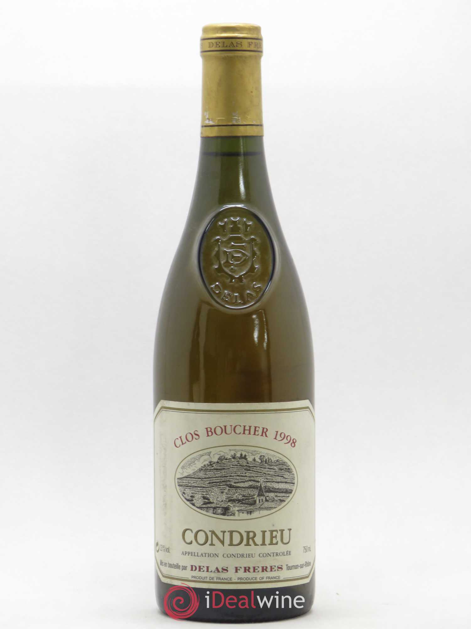 Condrieu Clos Boucher Delas Frères 1998 - Lot de 1 bouteille - 0
