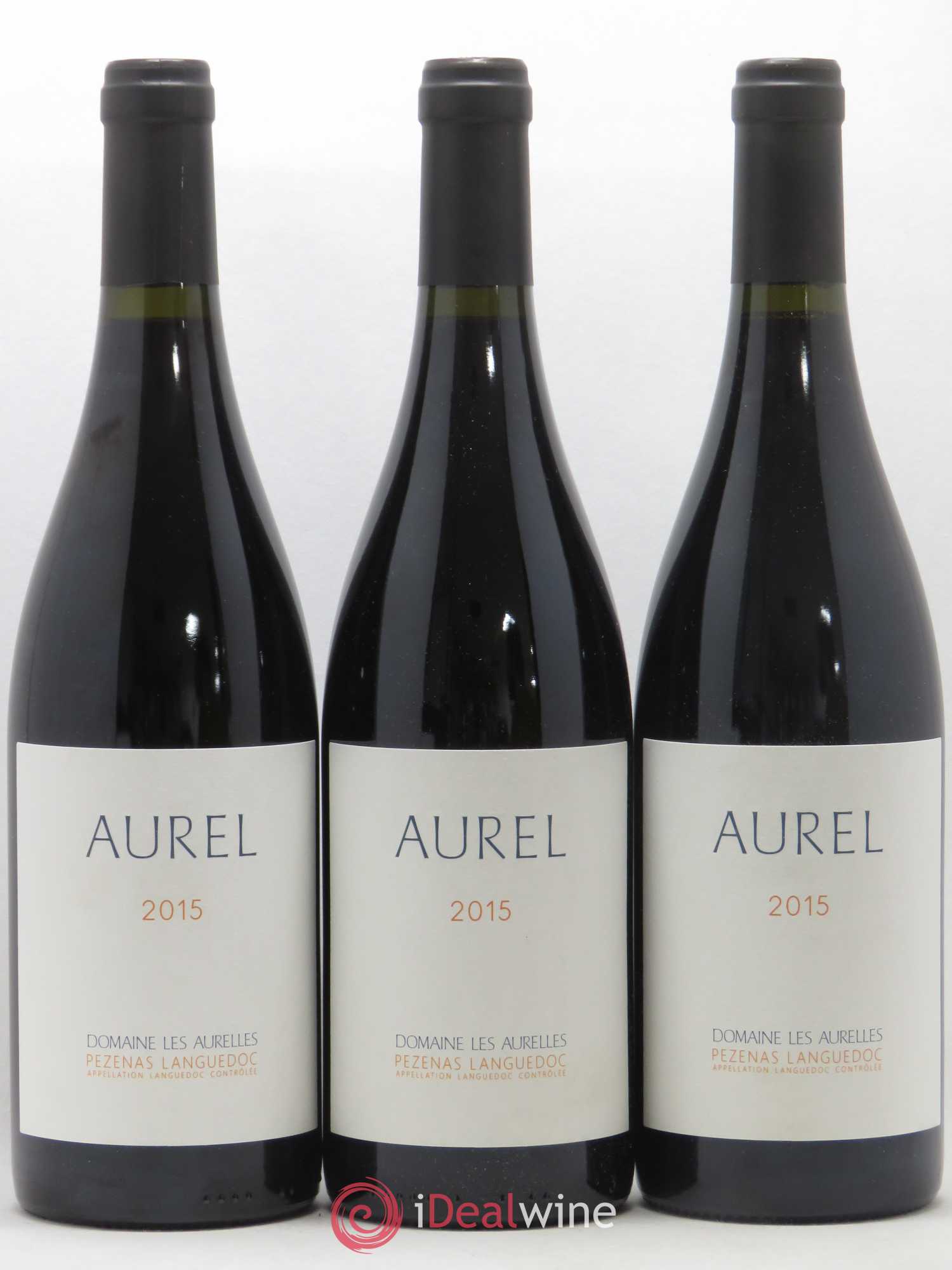 Languedoc Pézenas Aurel Domaine les Aurelles 2015 - Lot de 3 bouteilles - 0