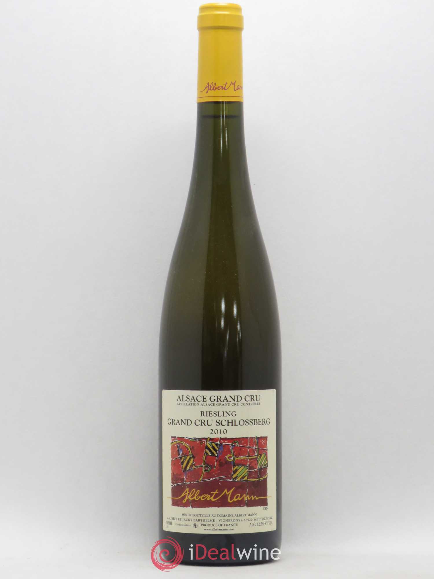 Alsace Riesling Grand Cru Schlossberg Albert Mann 2010 - Lot de 1 bouteille - 0