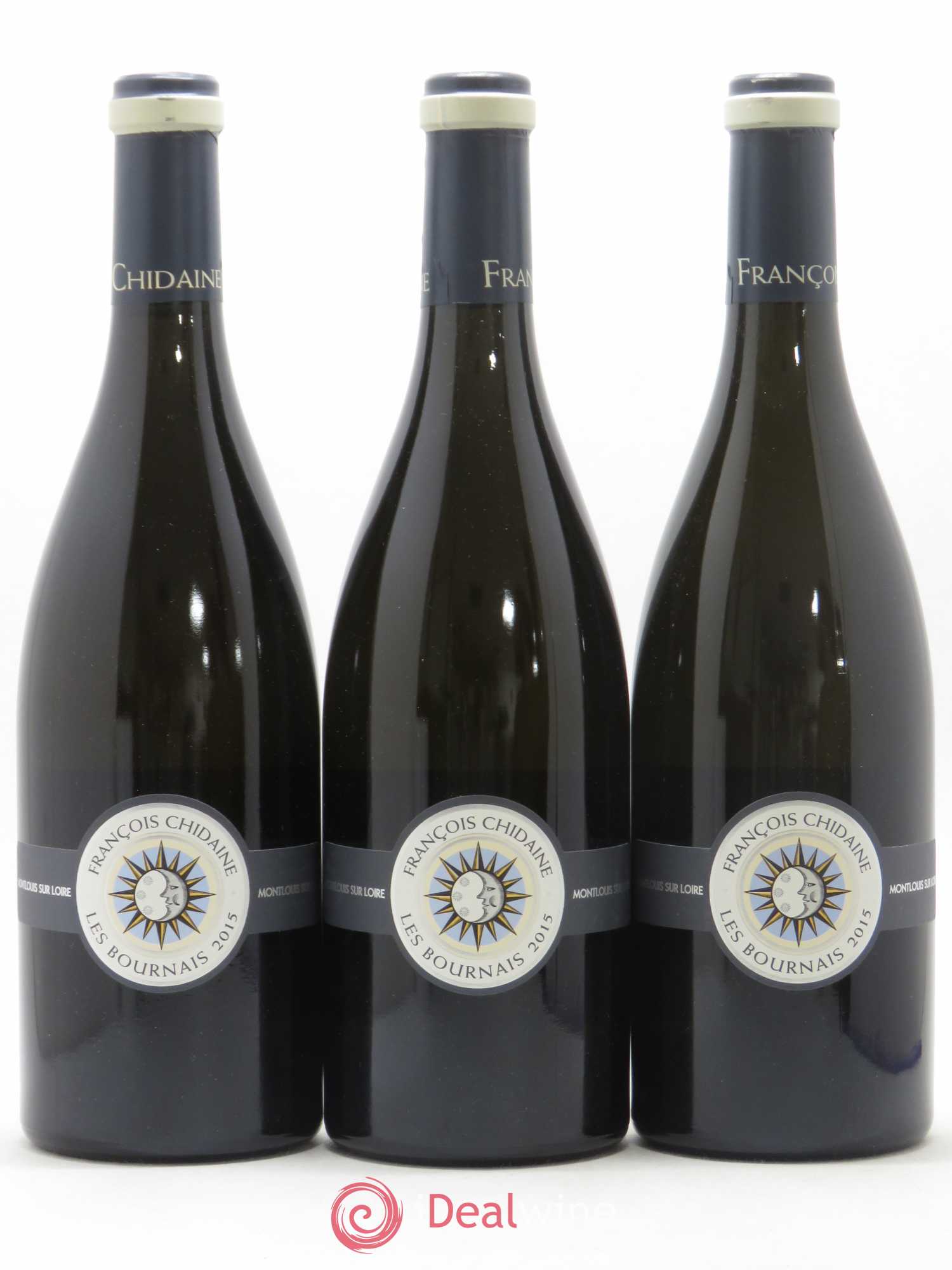 Montlouis-sur-Loire Les Bournais François Chidaine 2015 - Lot de 3 bouteilles - 0