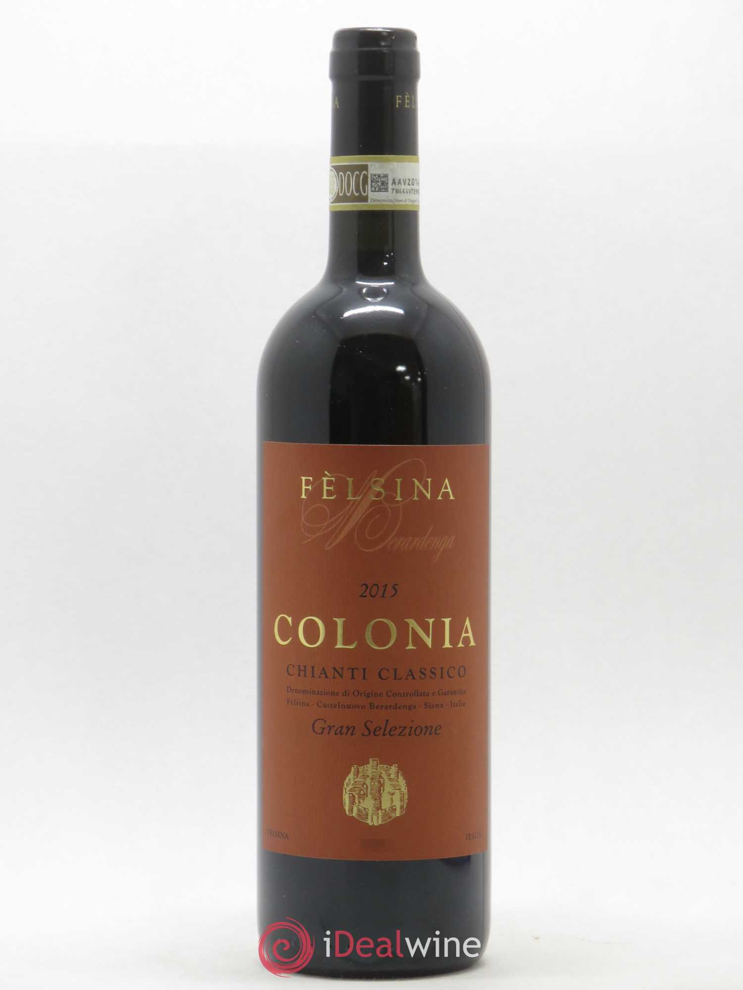 Chianti DOCG Gran Selezione Colonia Felsina 2015 - Posten von 1 Flasche - 0