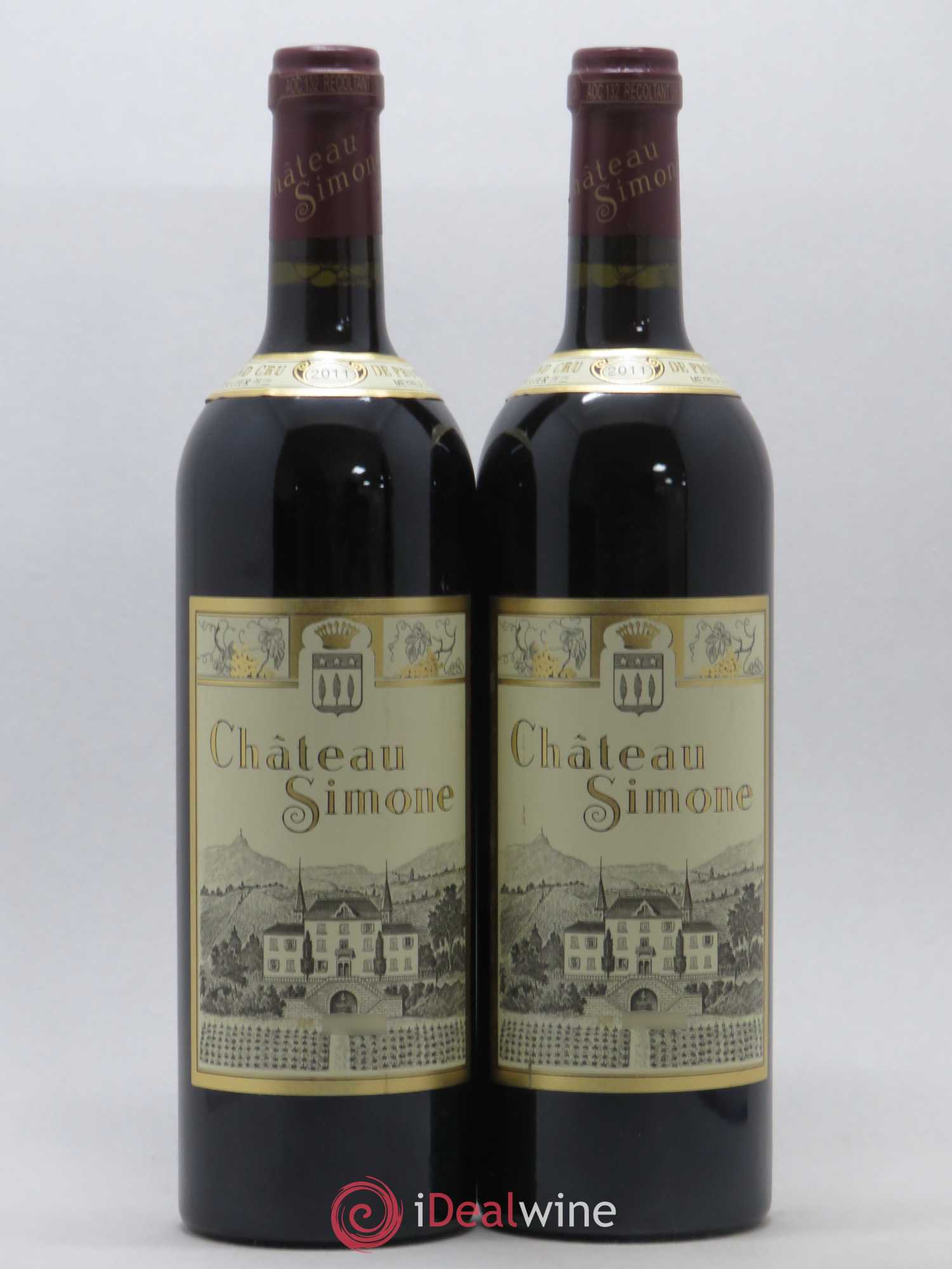 Palette Château Simone Famille Rougier 2011 - Lot de 2 bouteilles - 0