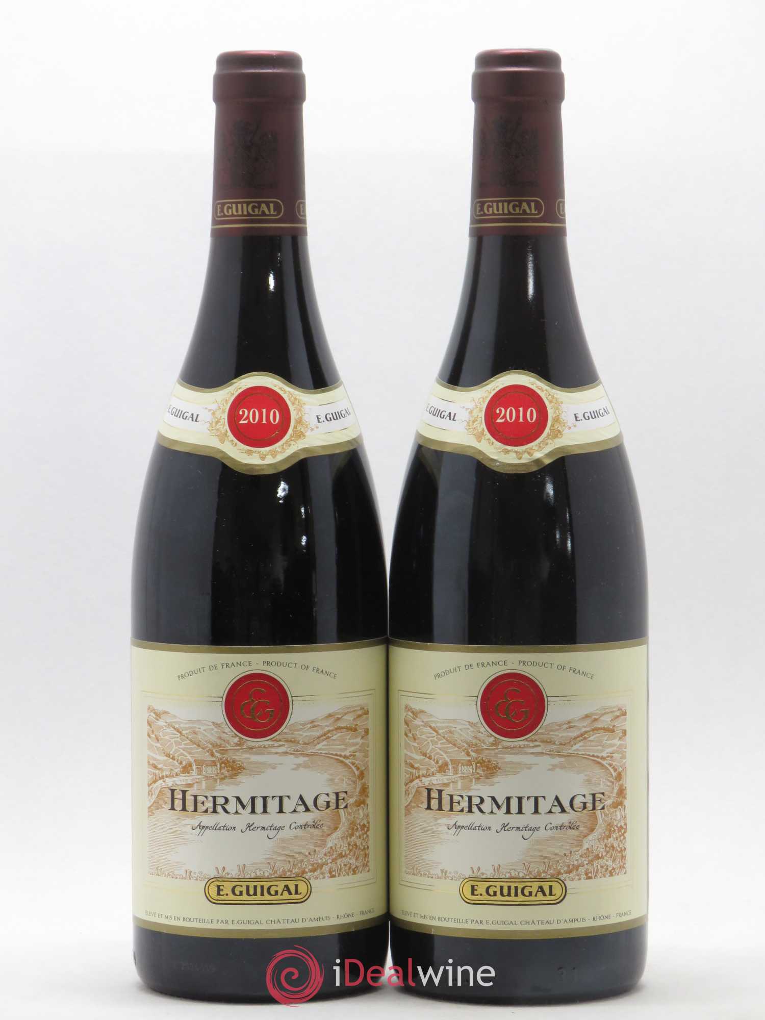 Hermitage Guigal 2010 - Lot de 2 bouteilles - 0