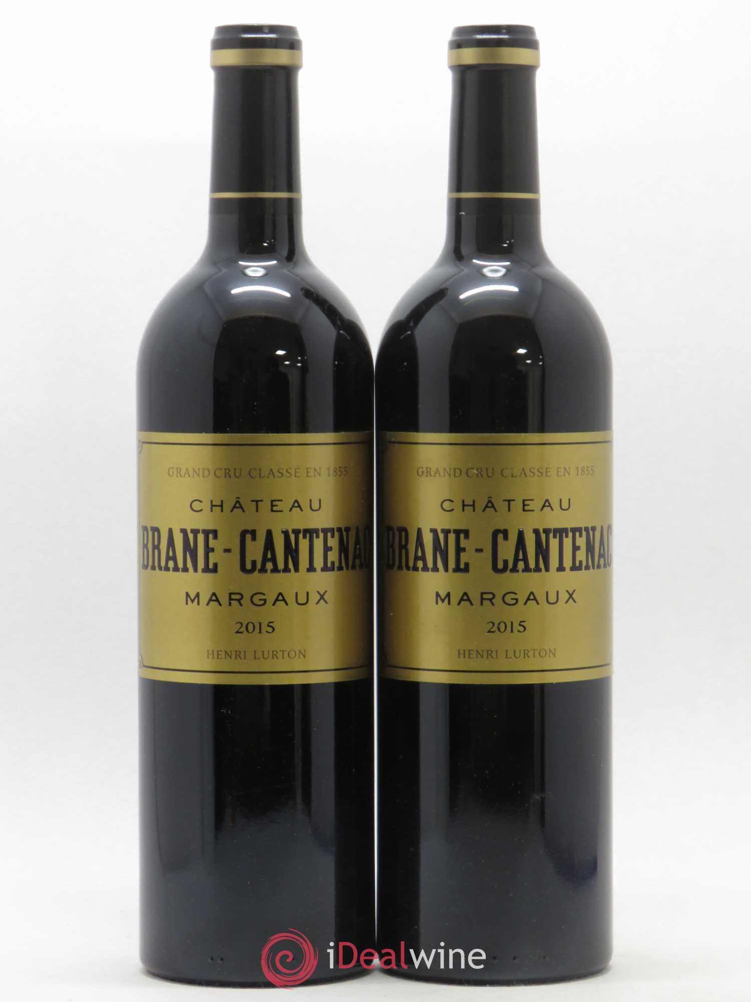 Château Brane Cantenac 2ème Grand Cru Classé 2015 - Lot de 2 bouteilles - 0
