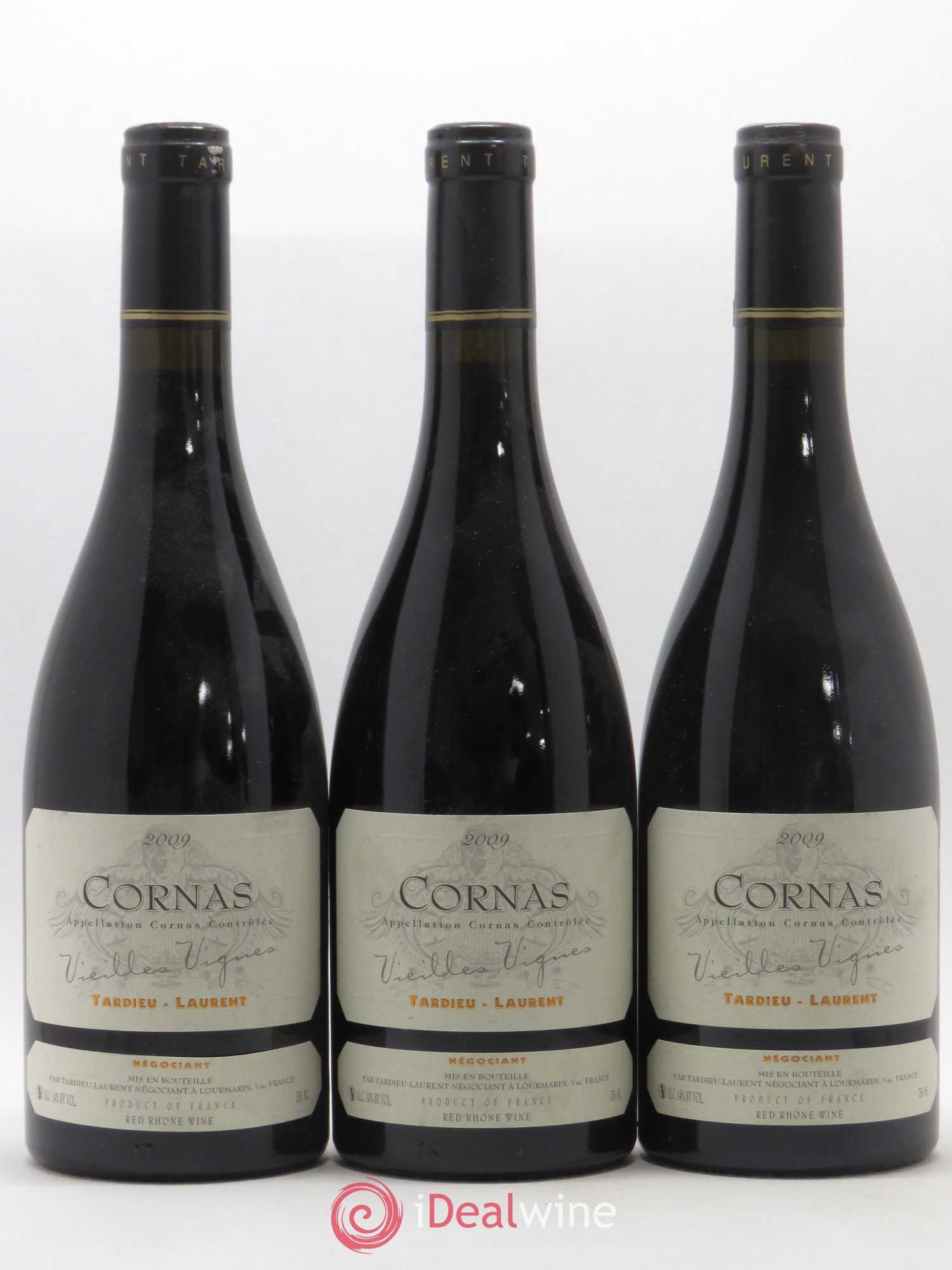 Cornas Vieilles vignes Maison Tardieu-Laurent 2009 - Lot de 3 bouteilles - 0