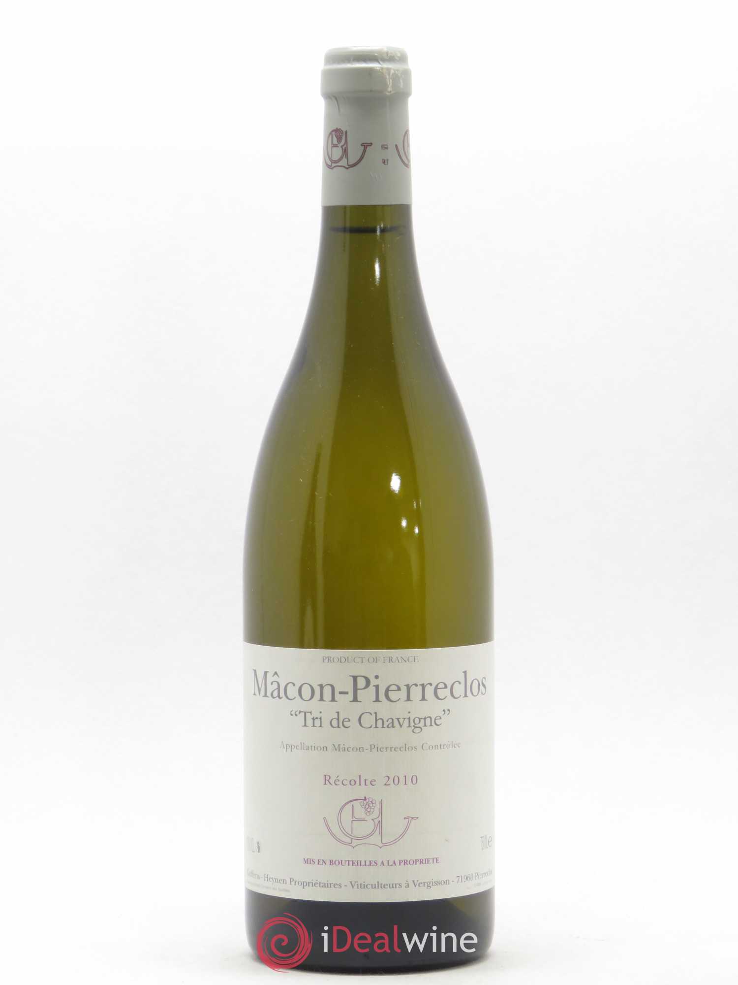 Mâcon-Pierreclos Tri de Chavigne Guffens-Heynen 2010 - Lot de 1 bouteille - 0