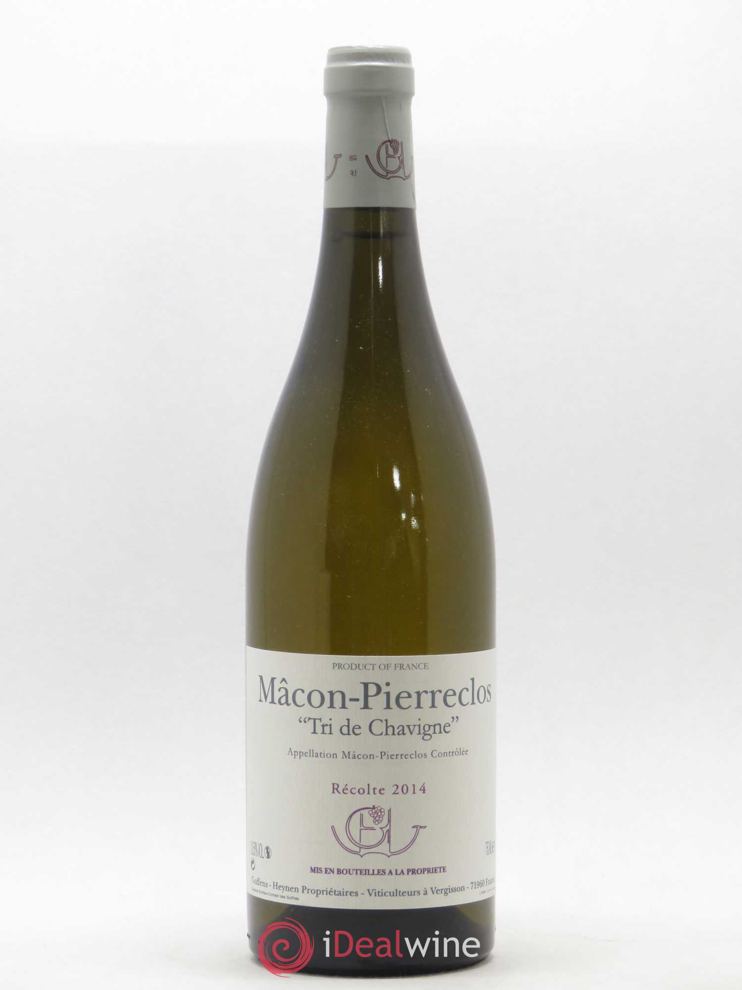 Mâcon-Pierreclos Tri de Chavigne Guffens-Heynen 2014 - Lot de 1 bouteille - 0