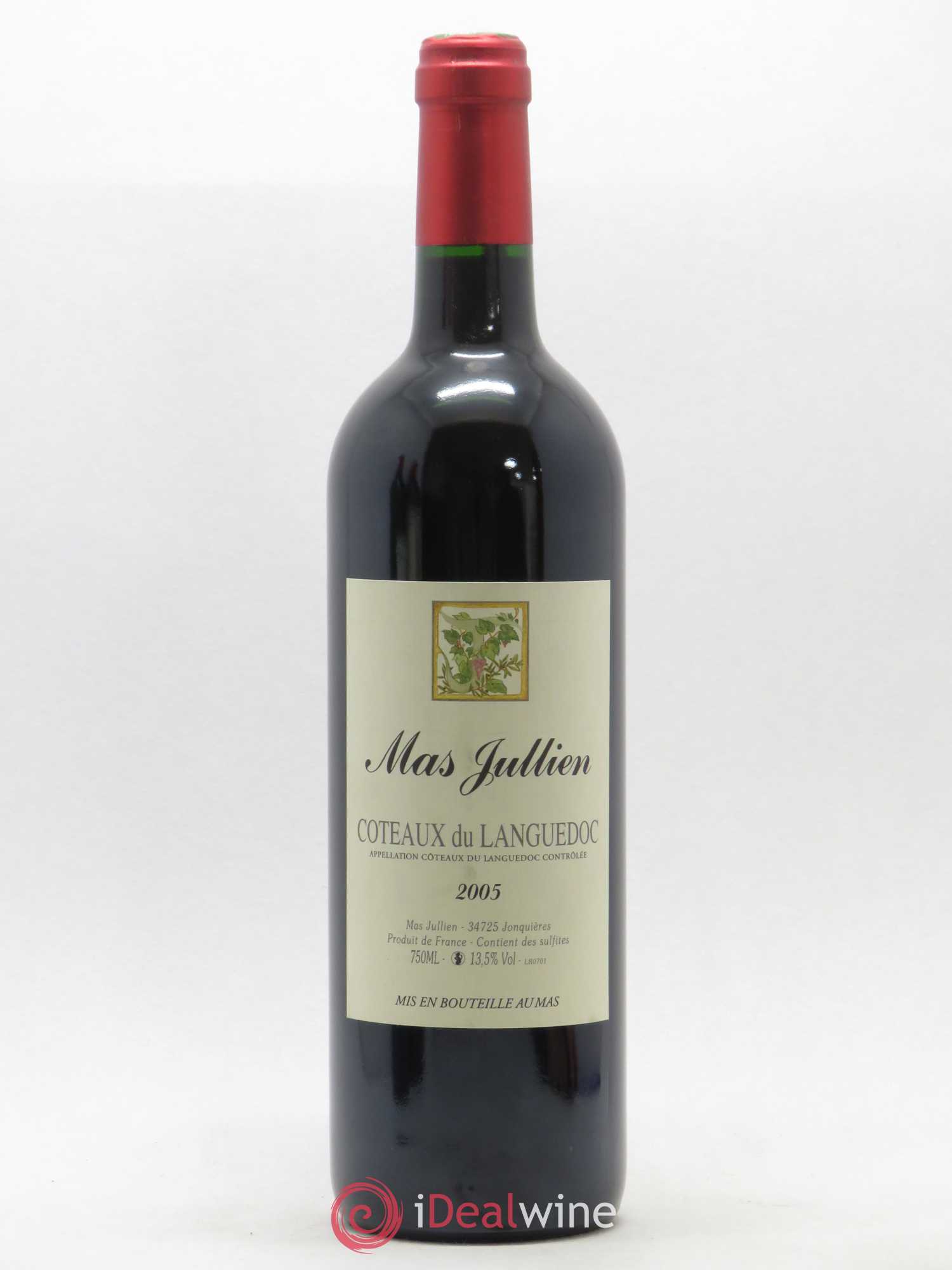 Terrasses du Larzac Mas Jullien Olivier Jullien 2005 - Lot de 1 bouteille - 0