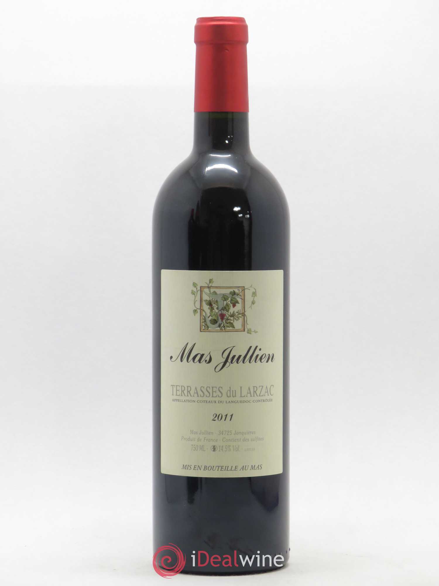 Terrasses du Larzac Mas Jullien Olivier Jullien 2011 - Lot de 1 bouteille - 0
