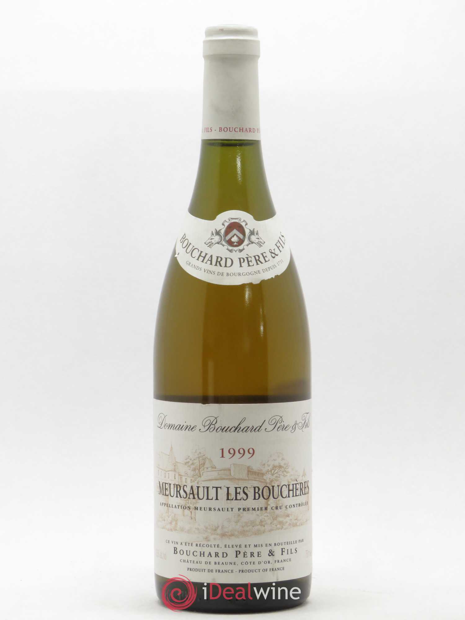 Meursault 1er Cru Les Bouchères Bouchard P & F 1999 - Posten von 1 Flasche - 0