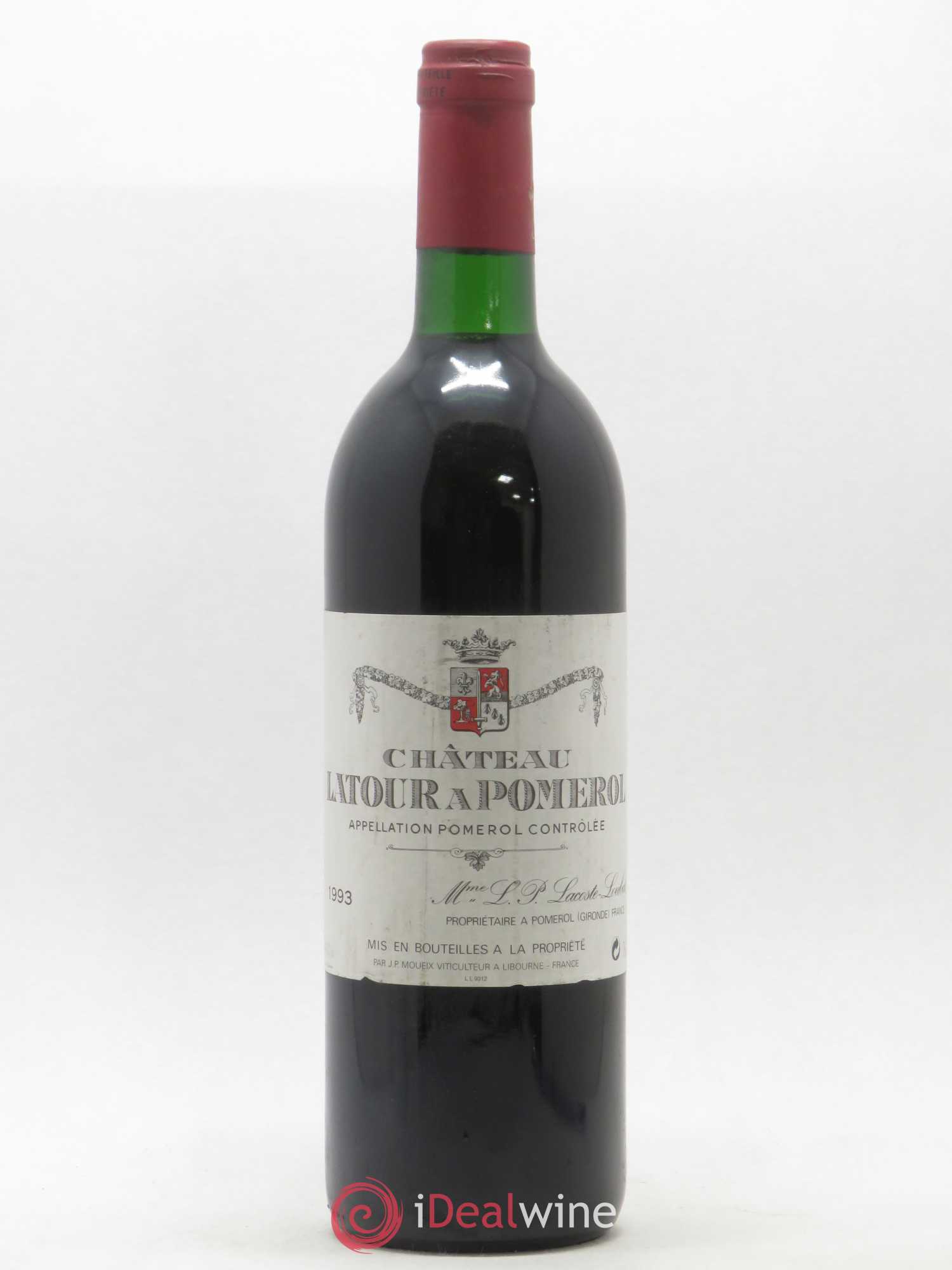 Château Latour à Pomerol 1993 - Lot de 1 bouteille - 0