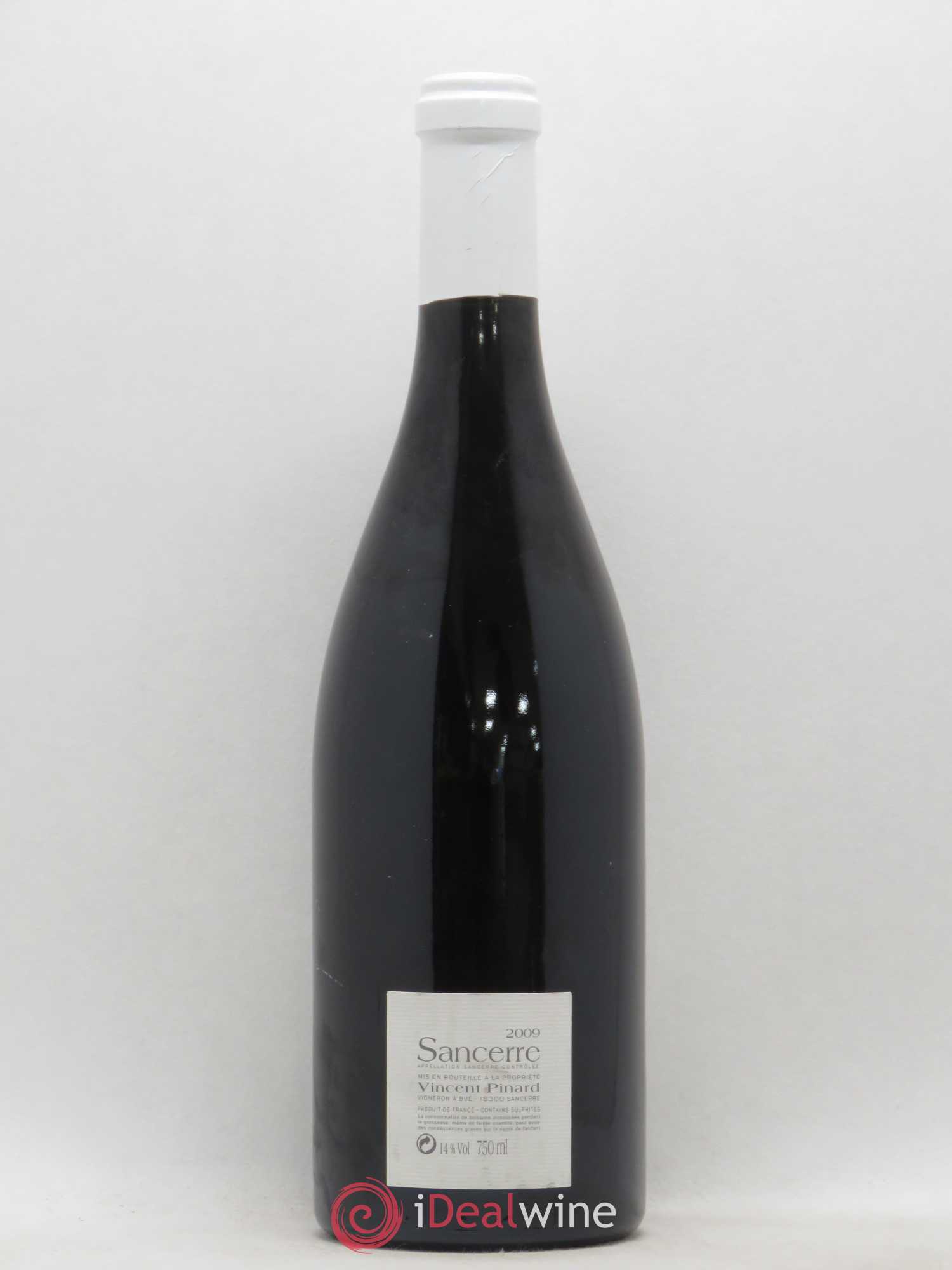 Sancerre Vendanges Entières Vincent Pinard 2009 - Lot de 1 bouteille - 1