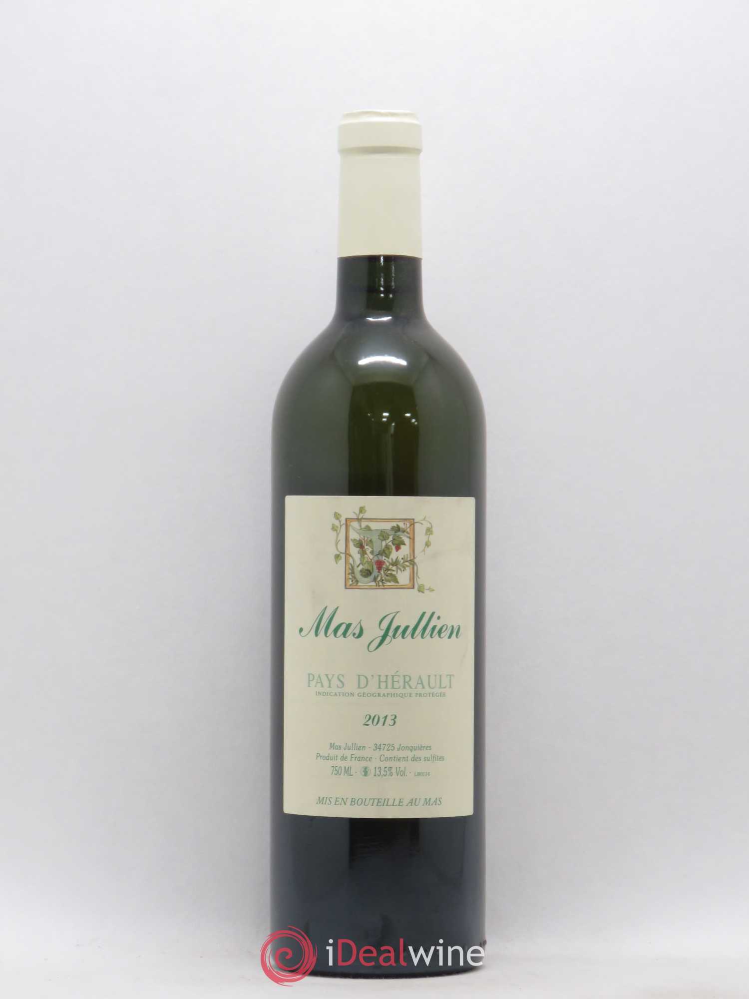 IGP Pays d'Hérault Mas Jullien Olivier Jullien 2013 - Lot de 1 bouteille - 0