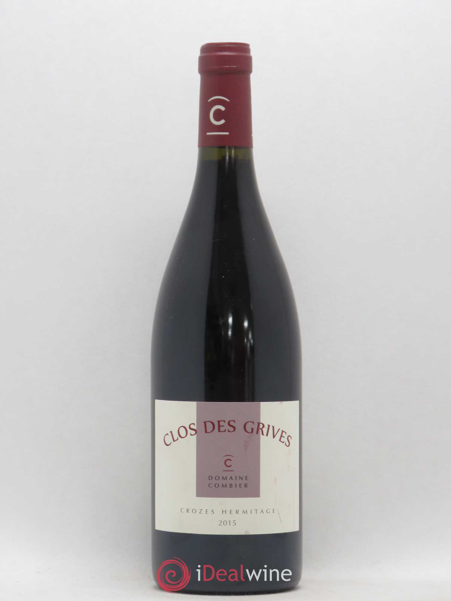 Crozes-Hermitage Clos des Grives Combier 2015 - Lot de 1 bouteille - 0