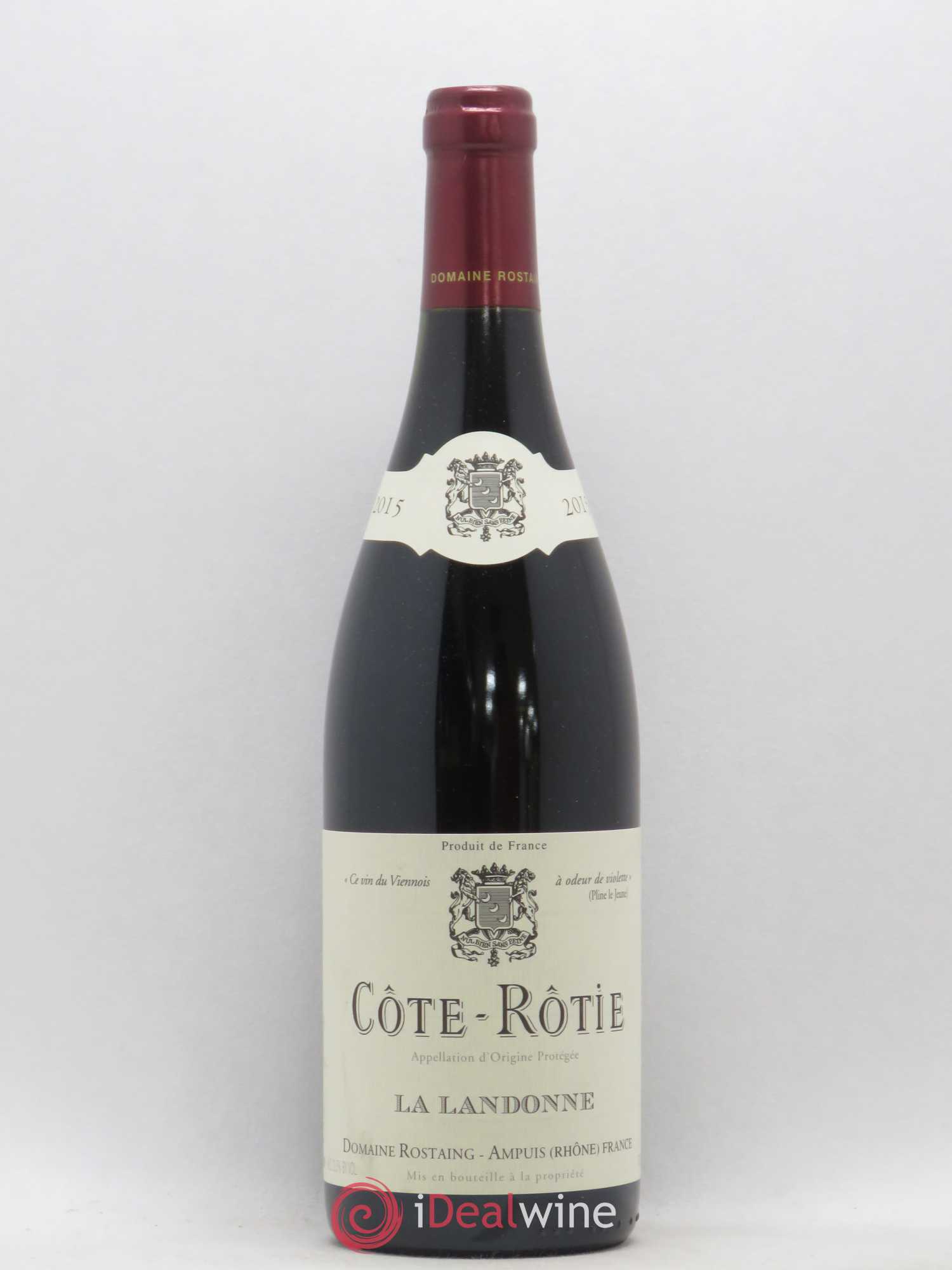 Côte-Rôtie La Landonne René Rostaing 2015 - Posten von 1 Flasche - 0