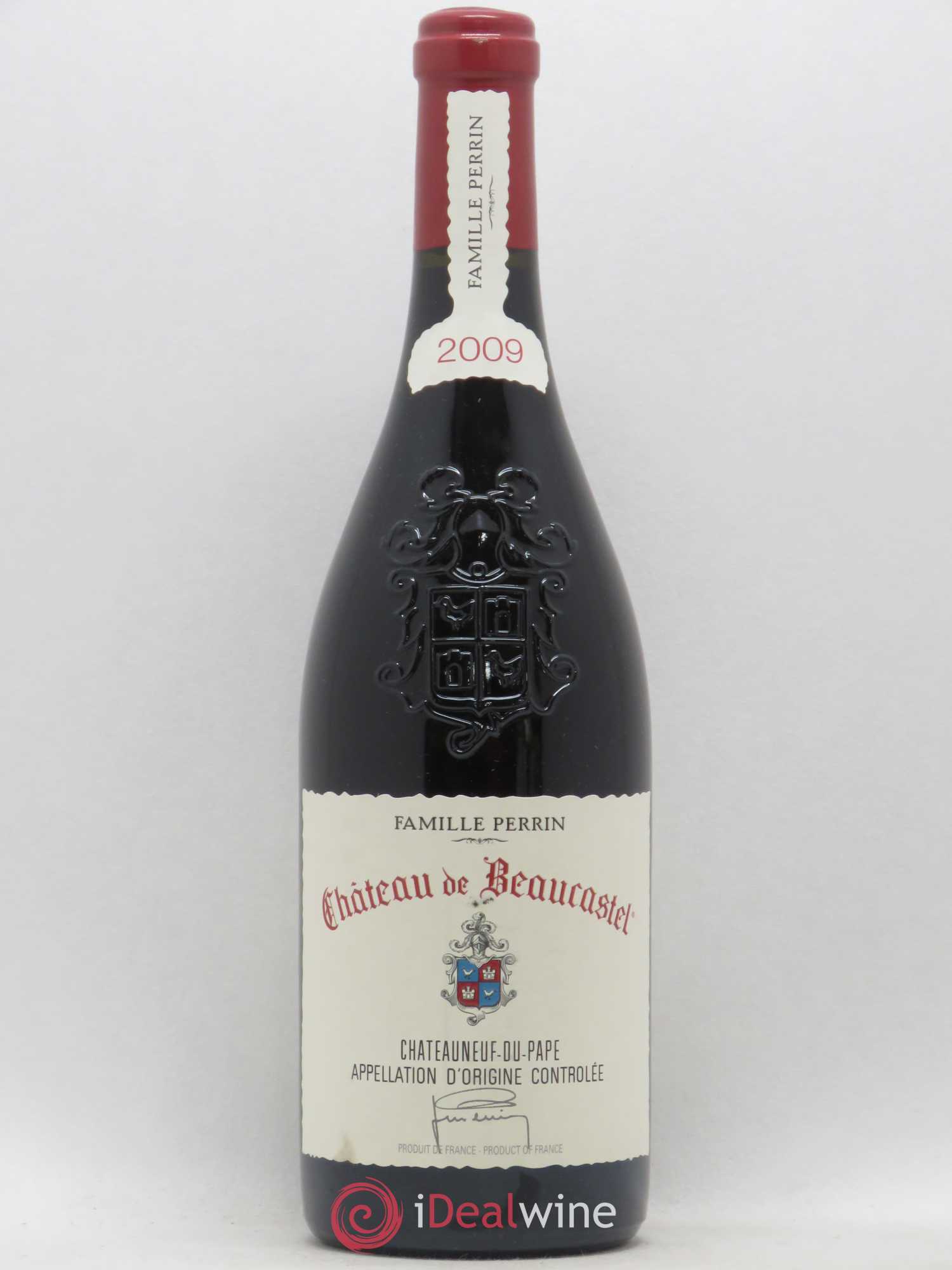 Châteauneuf-du-Pape Château de Beaucastel Famille Perrin 2009 - Lot de 1 bouteille - 0