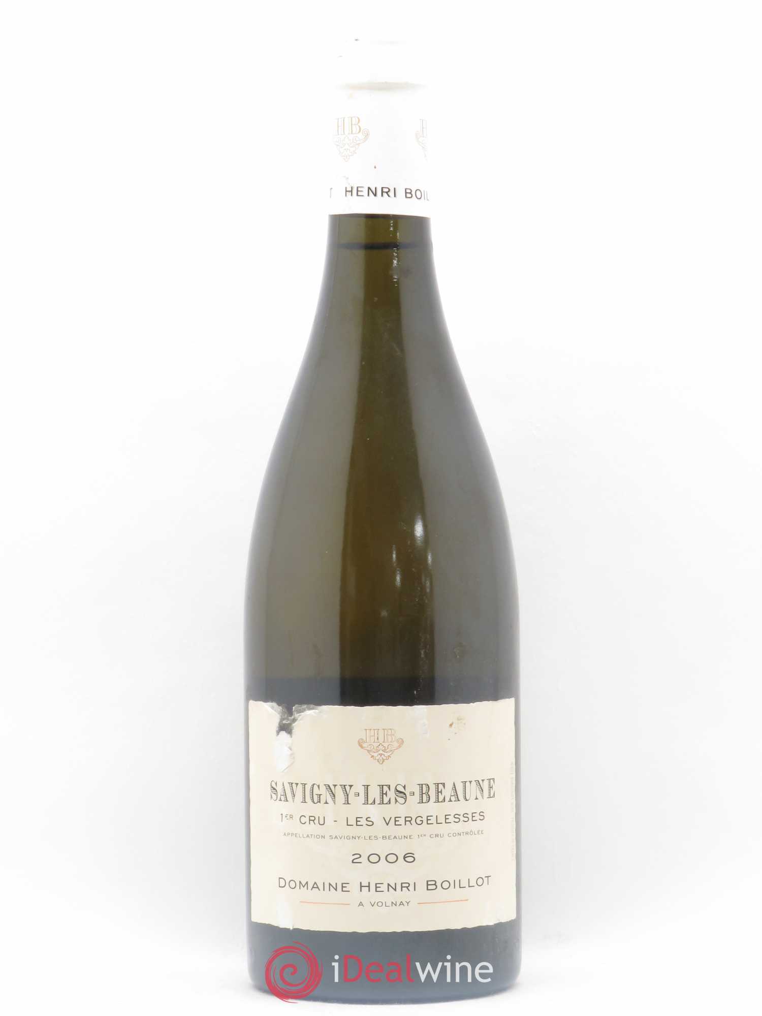 Savigny-lès-Beaune Les Vergelesses Henri Boillot 2006 - Posten von 1 Flasche - 0