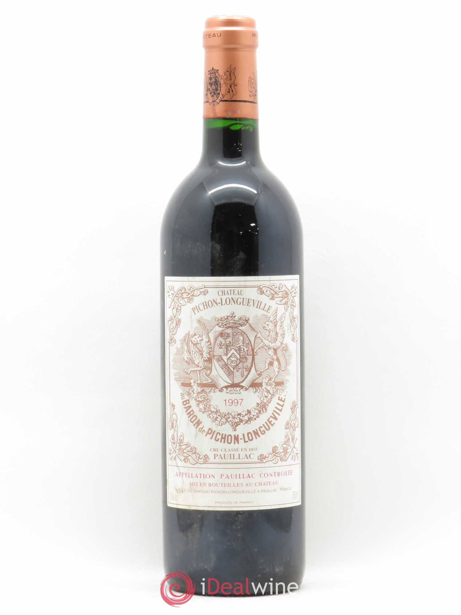 Pichon Longueville Baron 2ème Grand Cru Classé 1997 - Lot de 1 bouteille - 0