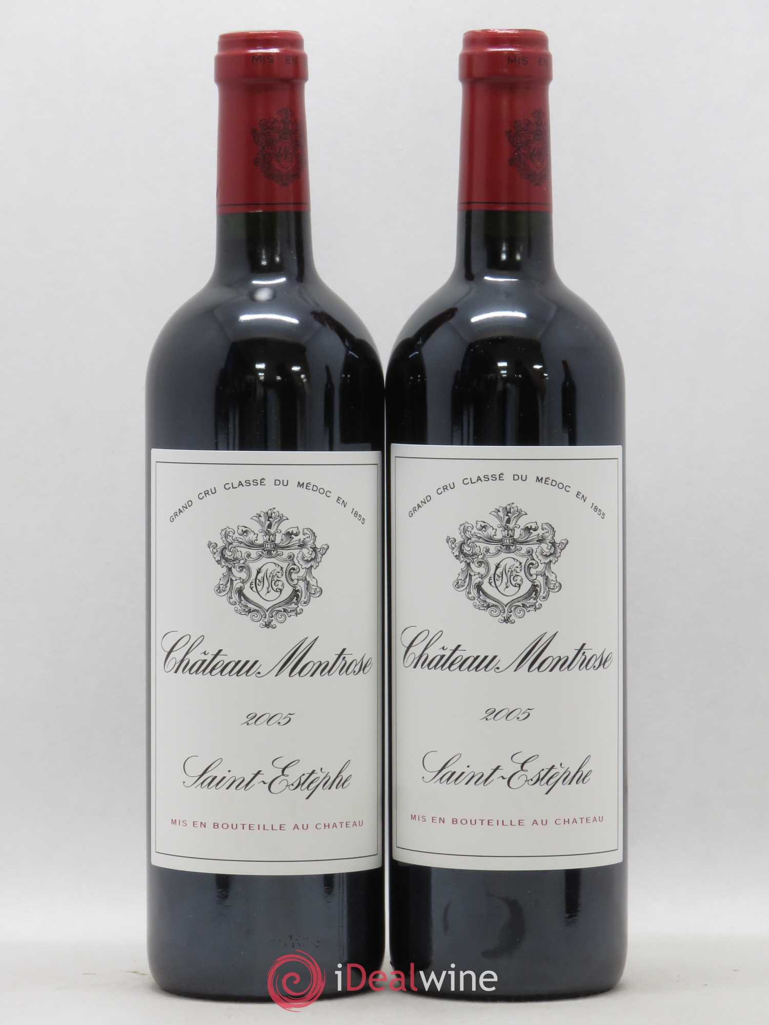 Château Montrose 2ème Grand Cru Classé 2005 - Lot de 2 bouteilles - 0