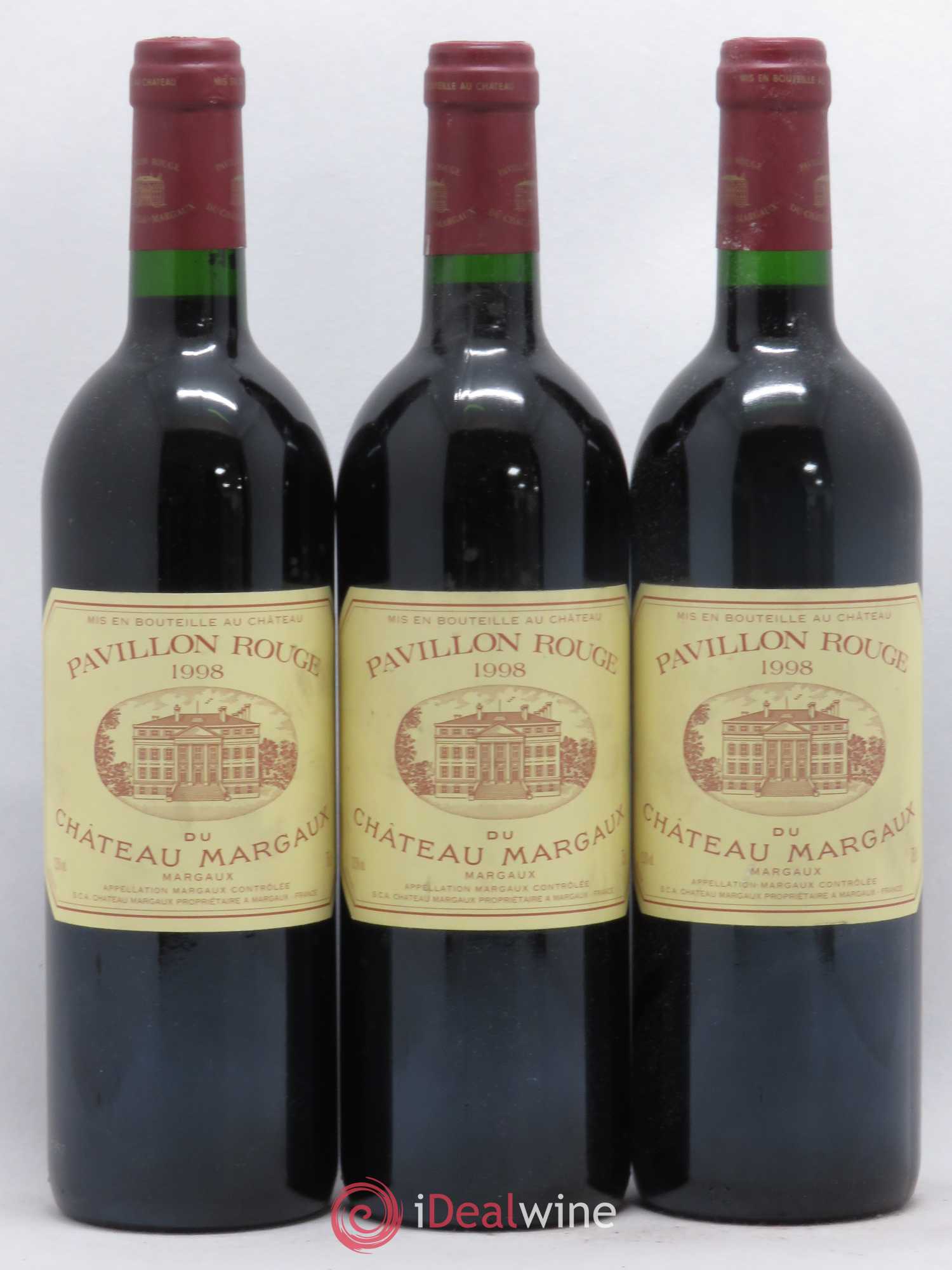 Pavillon Rouge du Château Margaux Second Vin 1998 - Lot de 6 bouteilles - 1