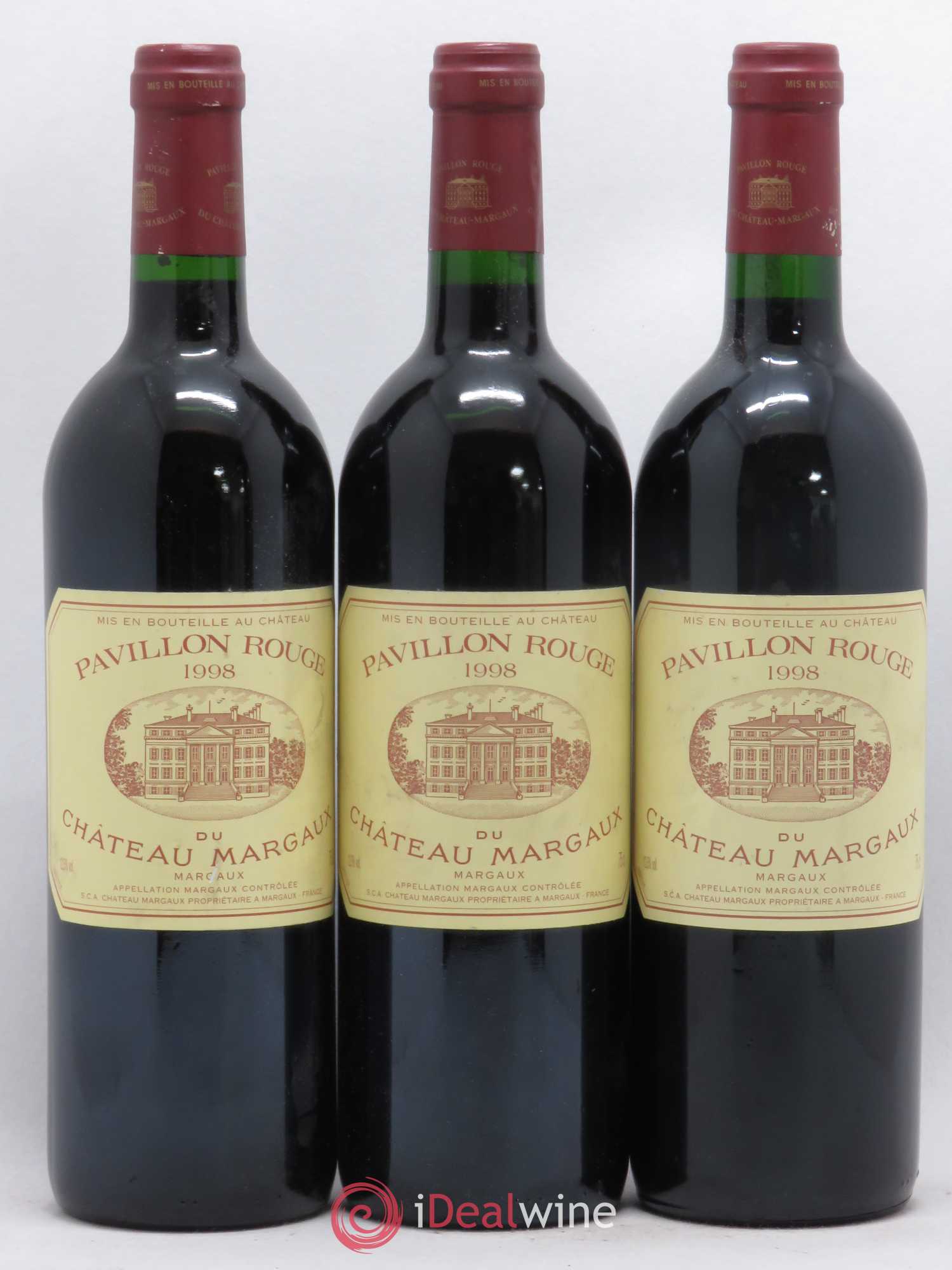 Pavillon Rouge du Château Margaux Second Vin 1998 - Lot de 6 bouteilles - 2