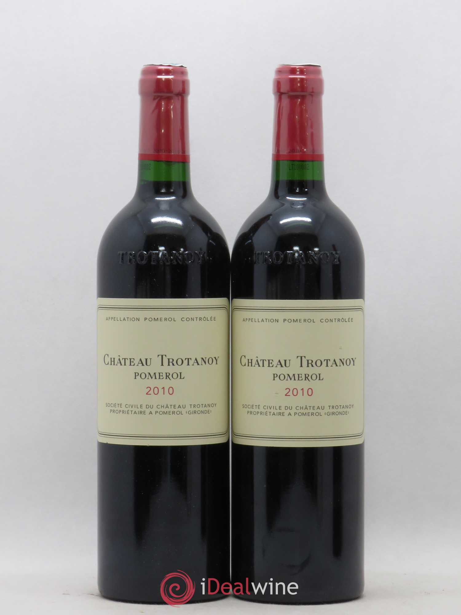 Château Trotanoy 2010 - Lot de 2 bouteilles - 0