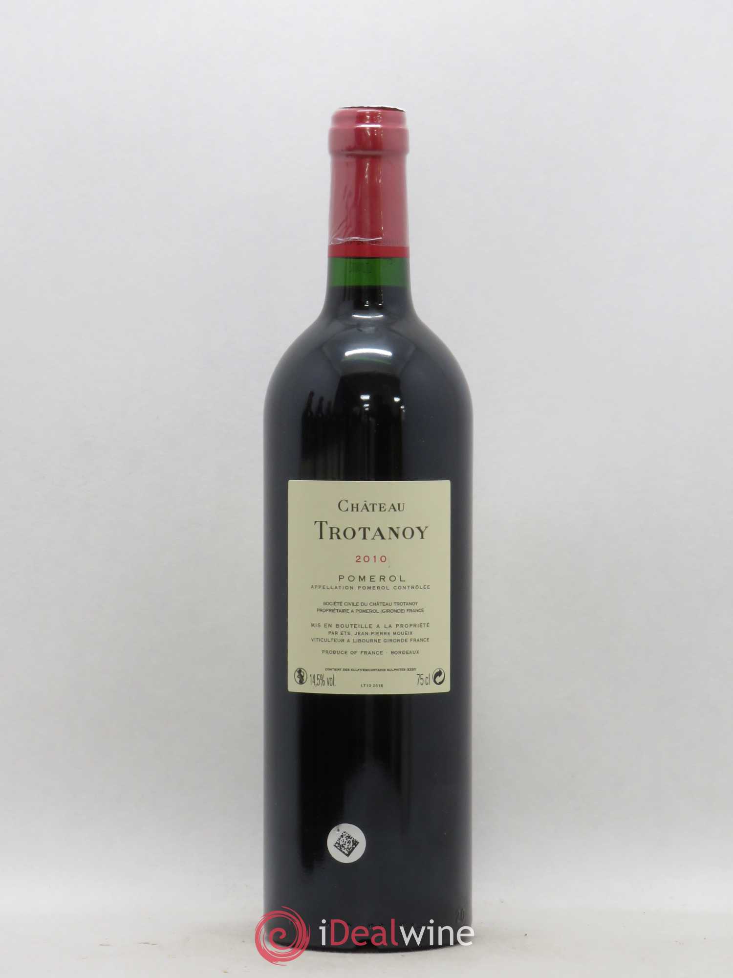 Château Trotanoy 2010 - Lot de 1 bouteille - 1