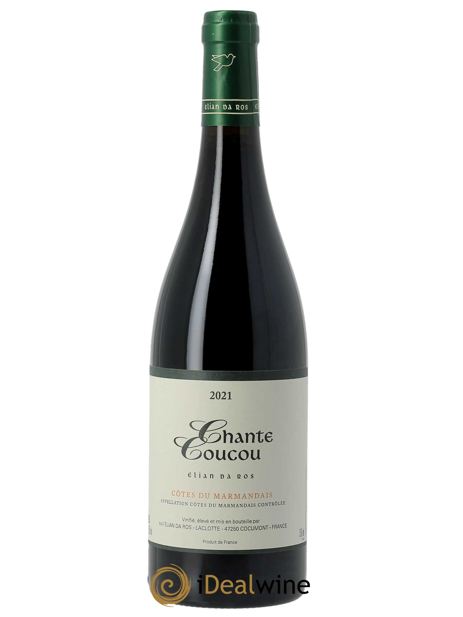 Côtes du Marmandais Chante Coucou Elian Da Ros (Domaine) 2021 - Lot of 1 bottle - 0