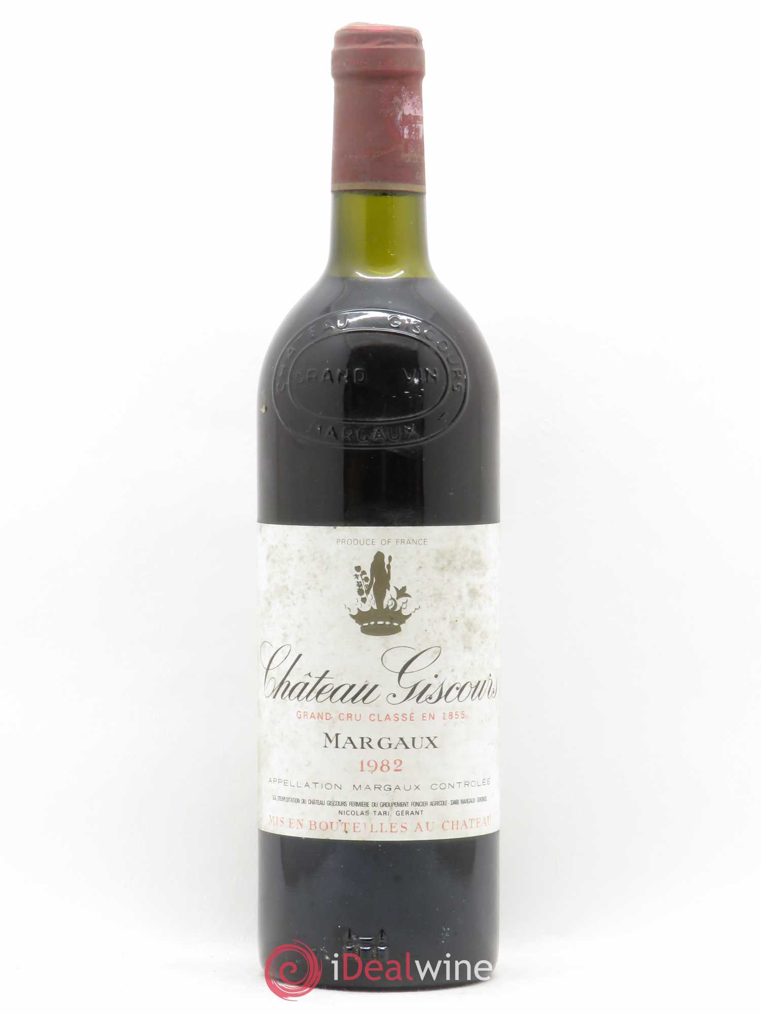 Château Giscours 3ème Grand Cru Classé 1982 - Lot de 1 bouteille - 0