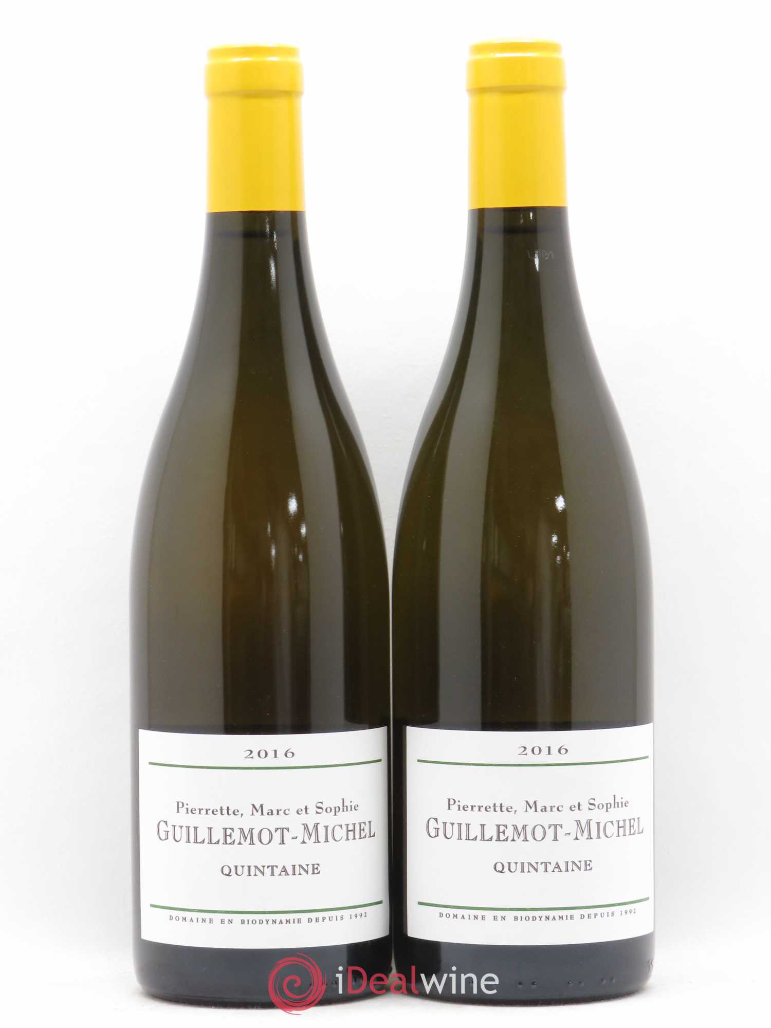 Viré-Clessé Quintaine Domaine Guillemot Michel 2016 - Posten von 2 Flaschen - 0