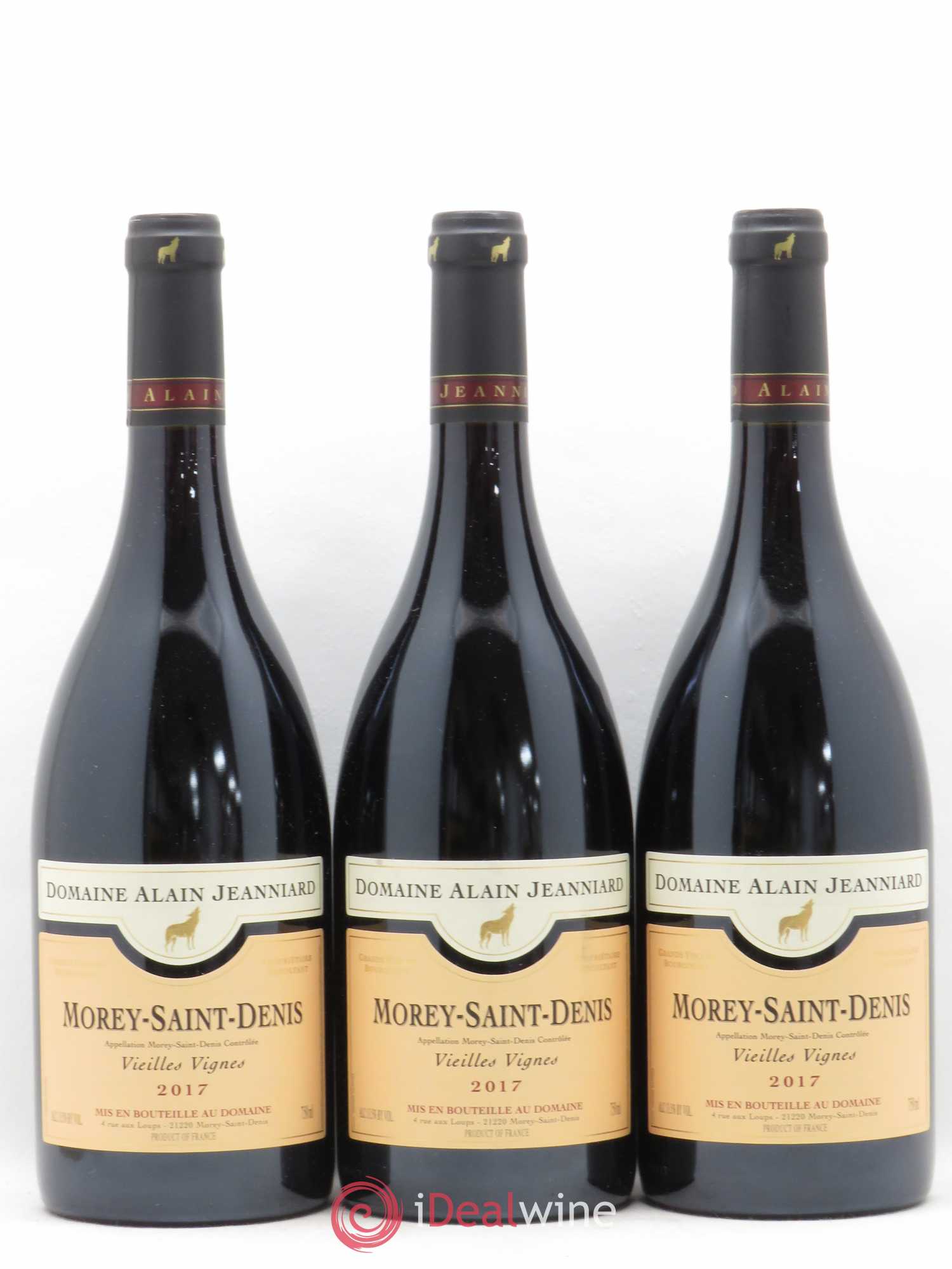 Morey-Saint-Denis Vieilles Vignes Domaine Alain Jeanniard 2017 - Posten von 3 Flaschen - 0