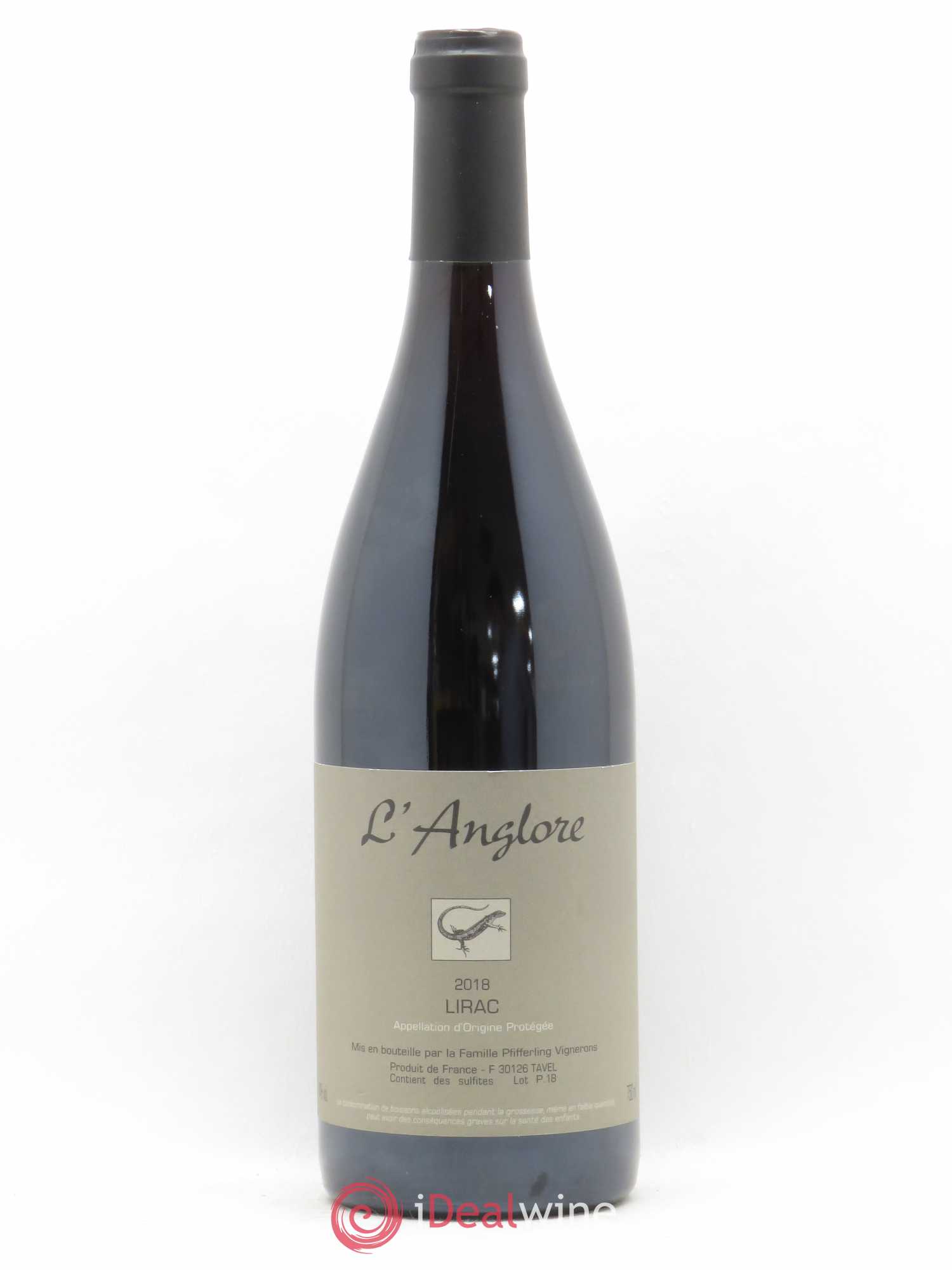 Lirac L'Anglore 2018 - Lot de 1 bouteille - 0