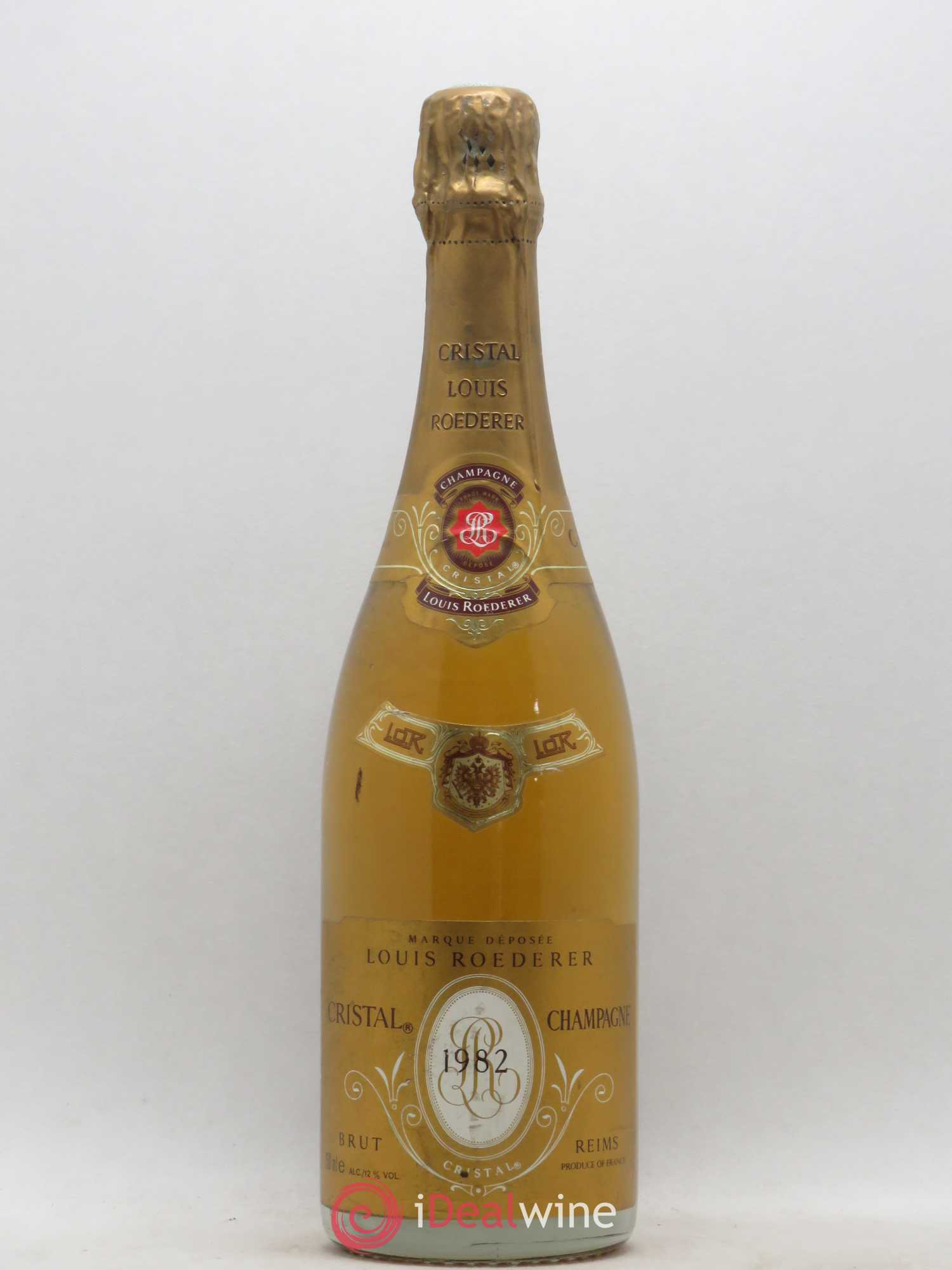 Cristal Louis Roederer 1982 - Lot de 1 bouteille - 0