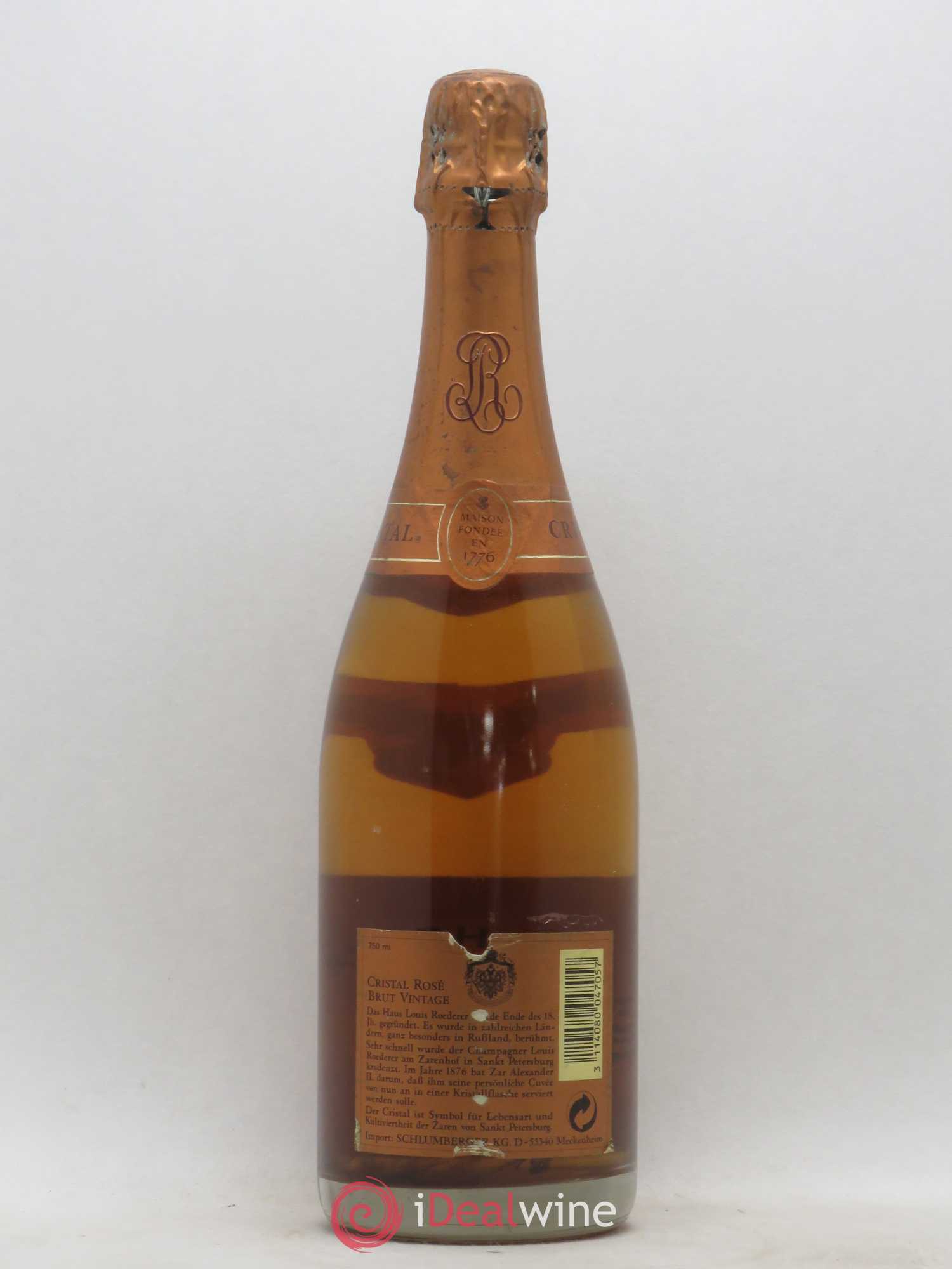 Cristal Louis Roederer 1985 - Lot de 1 bouteille - 1