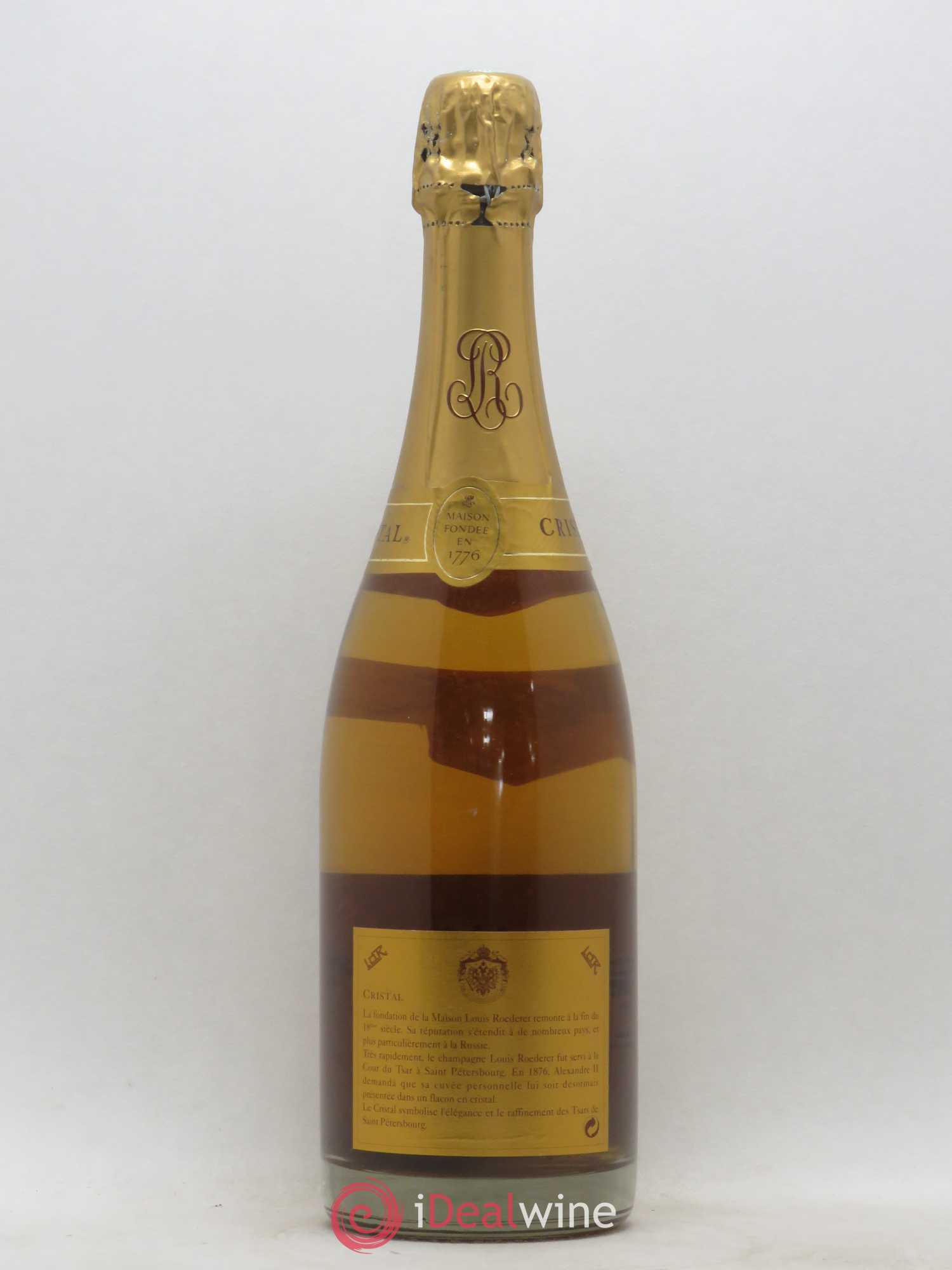 Cristal Louis Roederer 1988 - Lot de 1 bouteille - 1