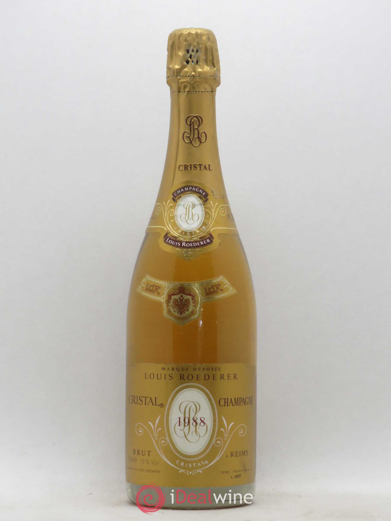 Cristal Louis Roederer 1988 - Lot de 1 bouteille - 0