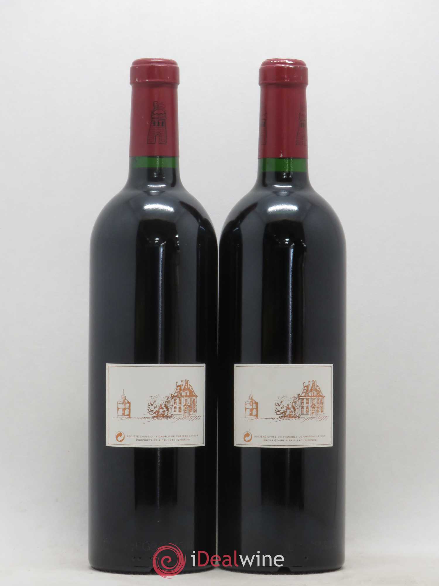Château Latour 1er Grand Cru Classé 1999 - Lot de 2 bouteilles - 1