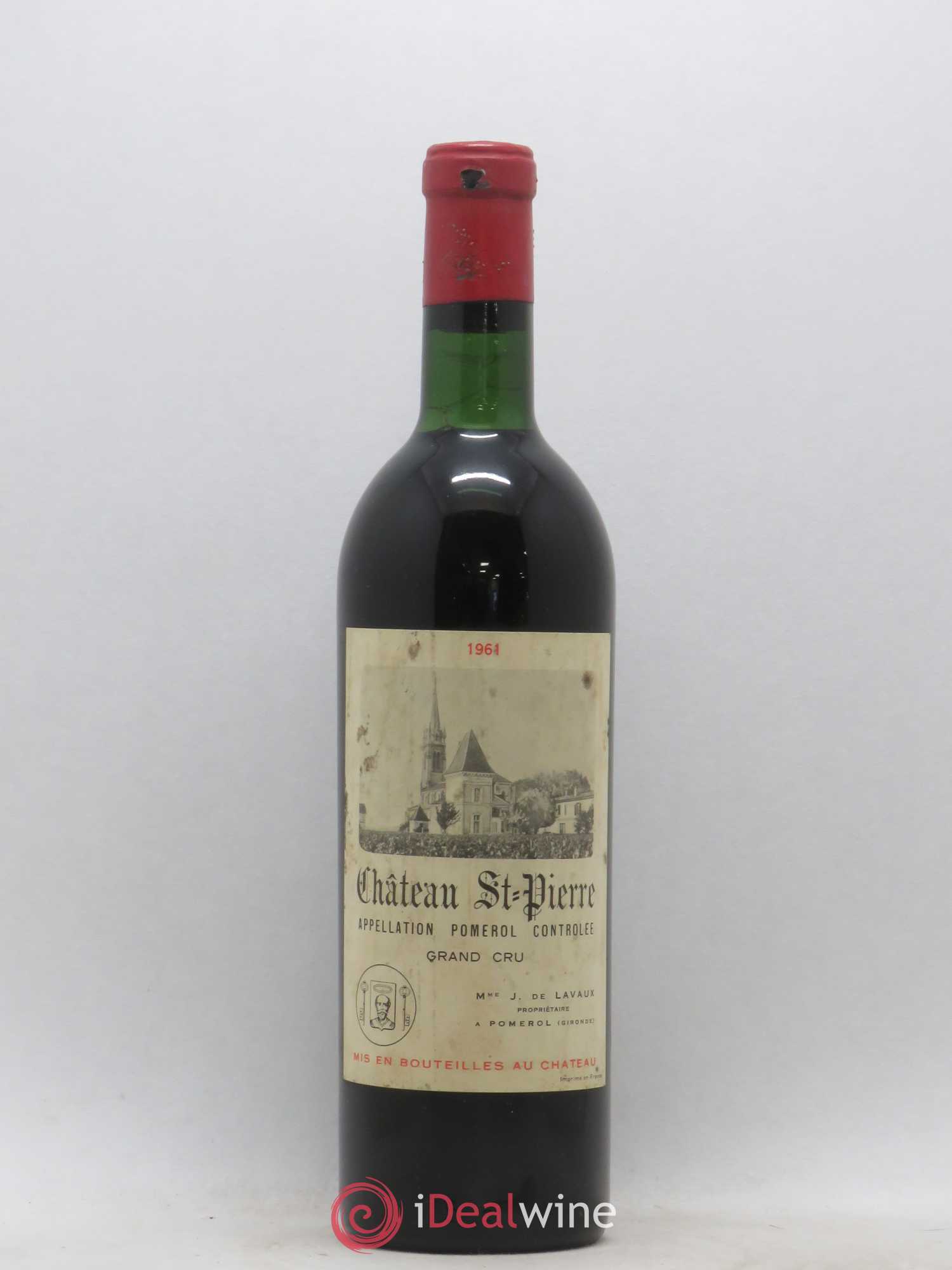 Château Saint-Pierre 1961 - Lot de 1 bouteille - 0