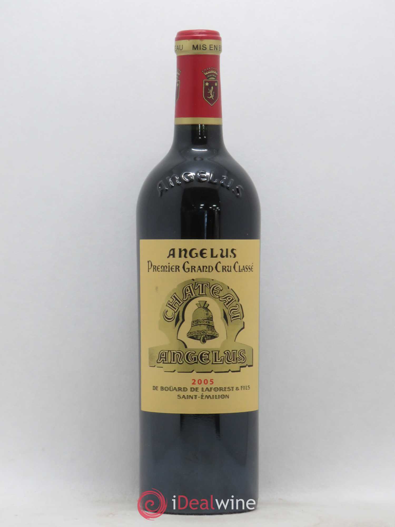 Château Angélus 1er Grand Cru Classé A 2005 - Lot de 1 bouteille - 0