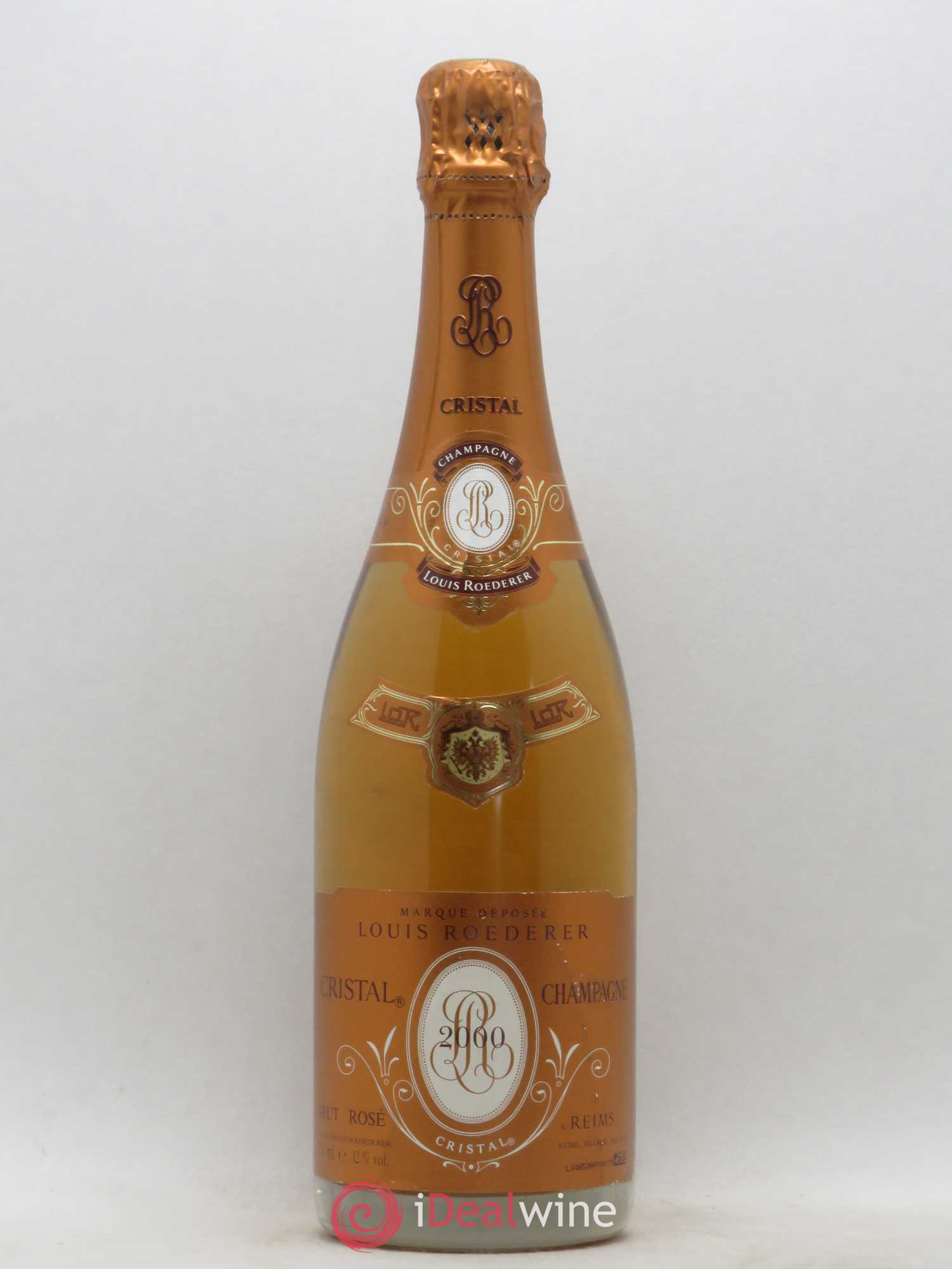 Cristal Louis Roederer 2000 - Lot de 1 bouteille - 0