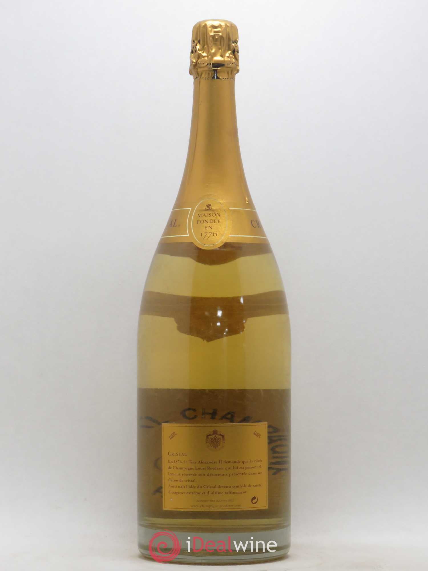 Cristal Louis Roederer 1999 - Posten von 1 Magnum - 1