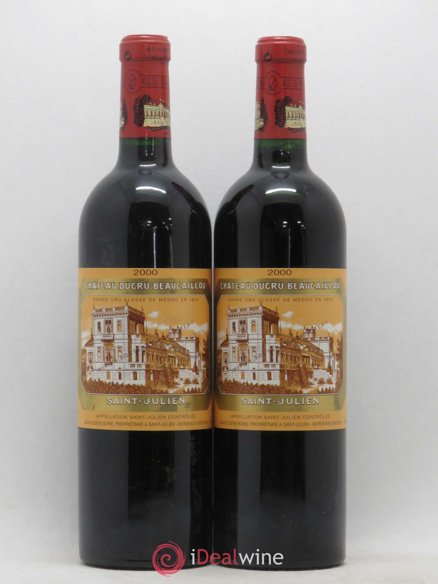 Château Ducru Beaucaillou 2ème Grand Cru Classé 2000 - Lot de 2 bouteilles - 0