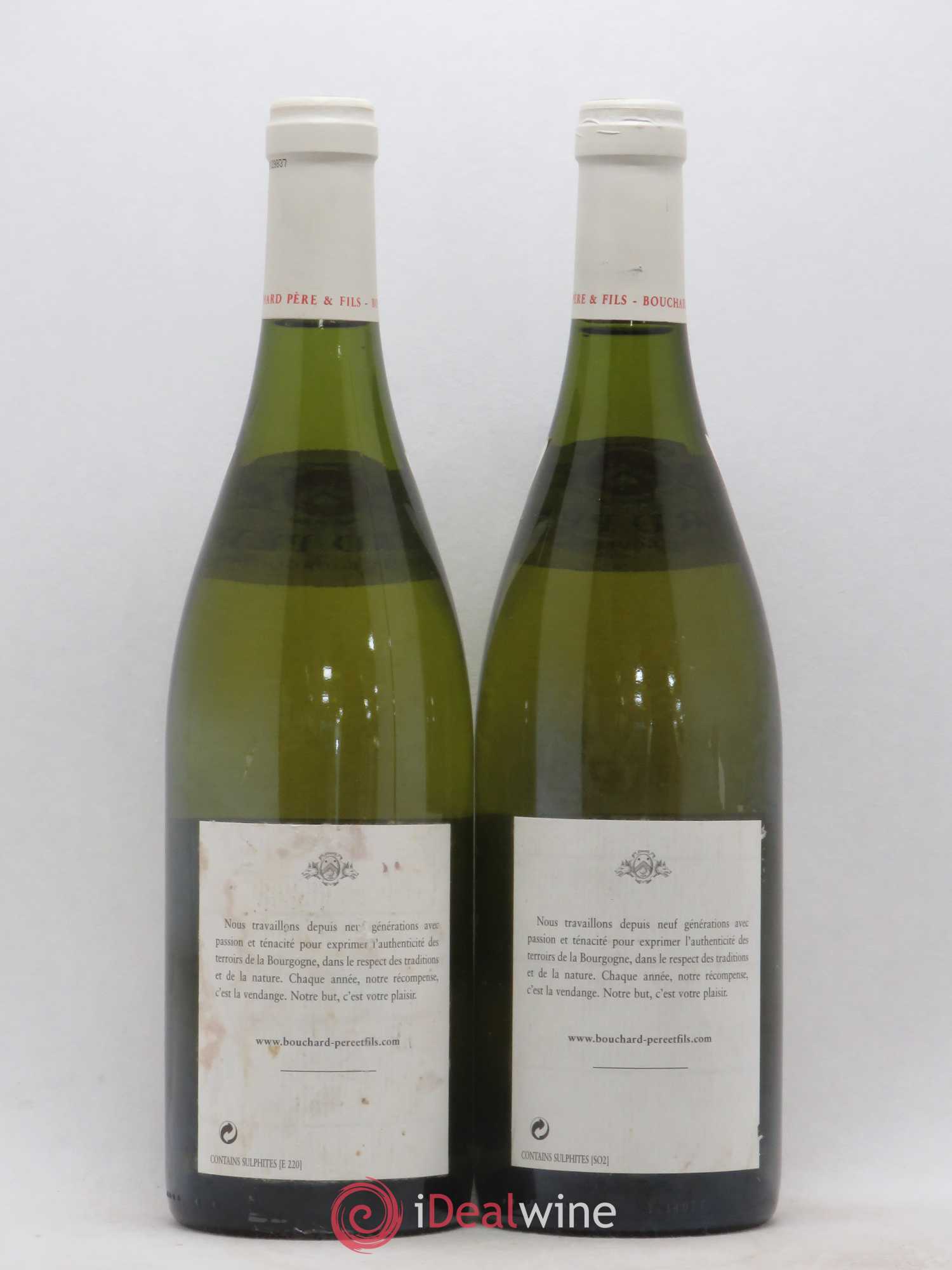 Montrachet Grand Cru Bouchard Père & Fils 2004 - Lot de 2 bouteilles - 1