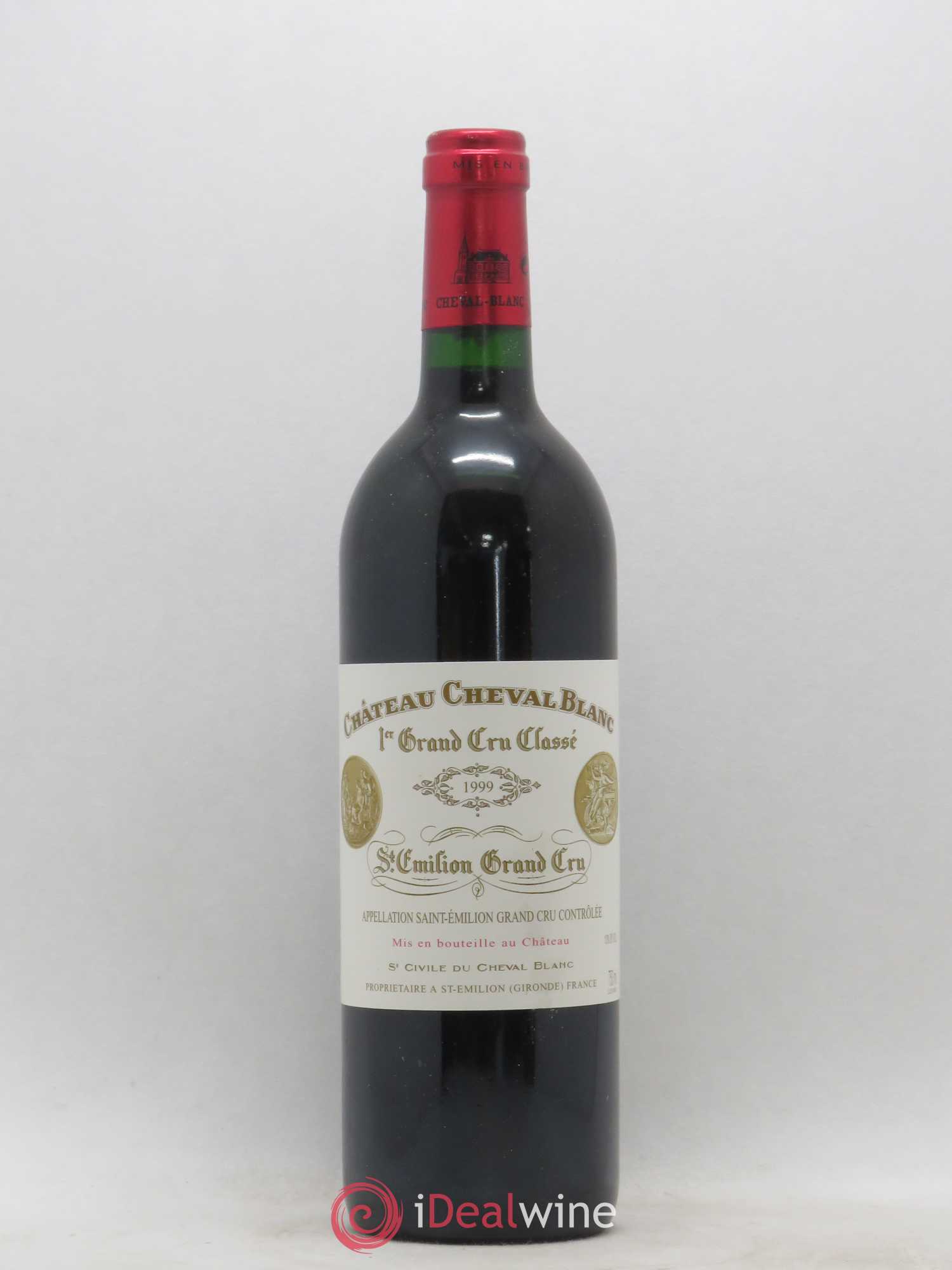 Château Cheval Blanc 1er Grand Cru Classé A 1999 - Lot de 1 bouteille - 0