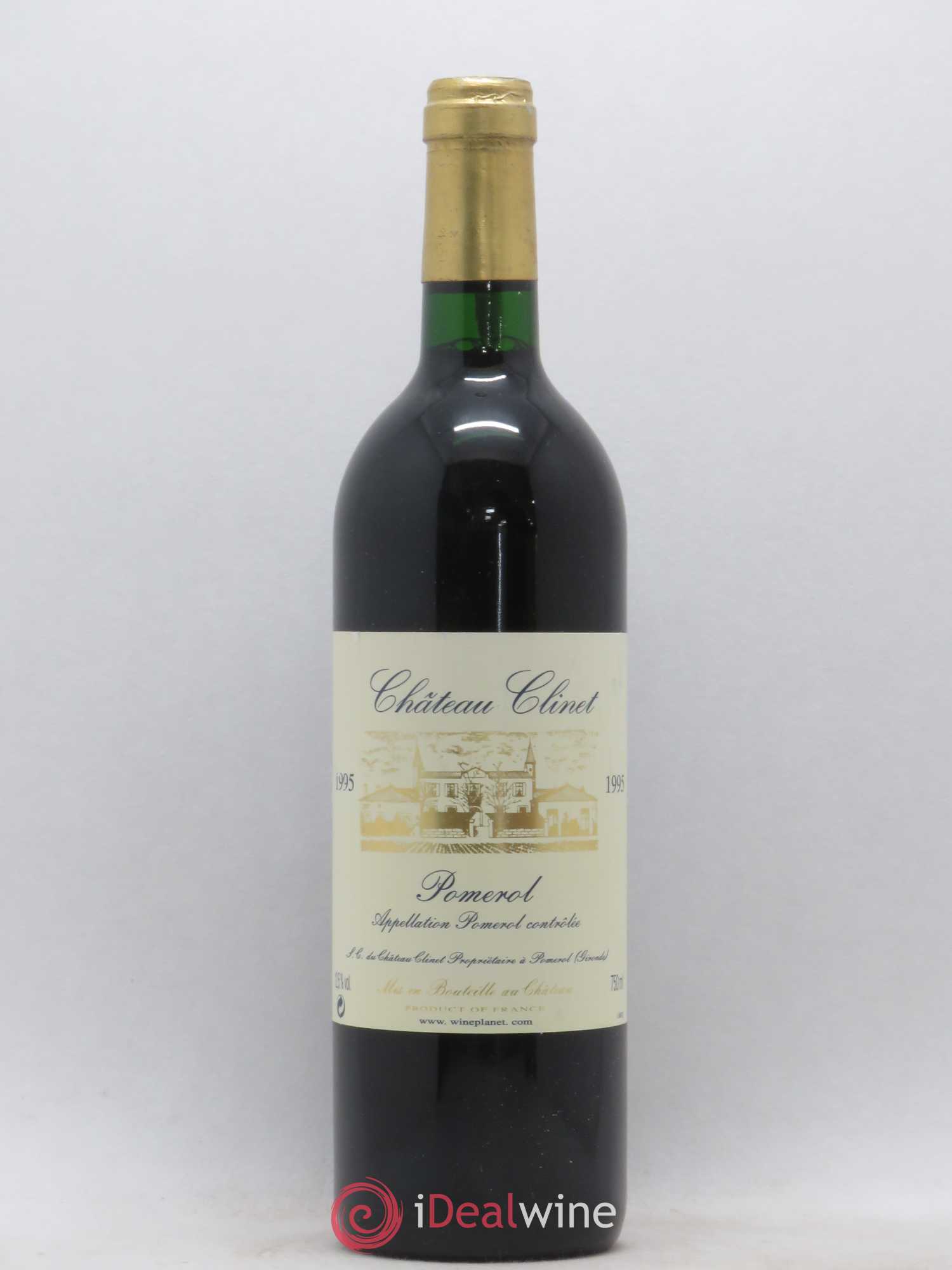Château Clinet 1995 - Lot de 1 bouteille - 0