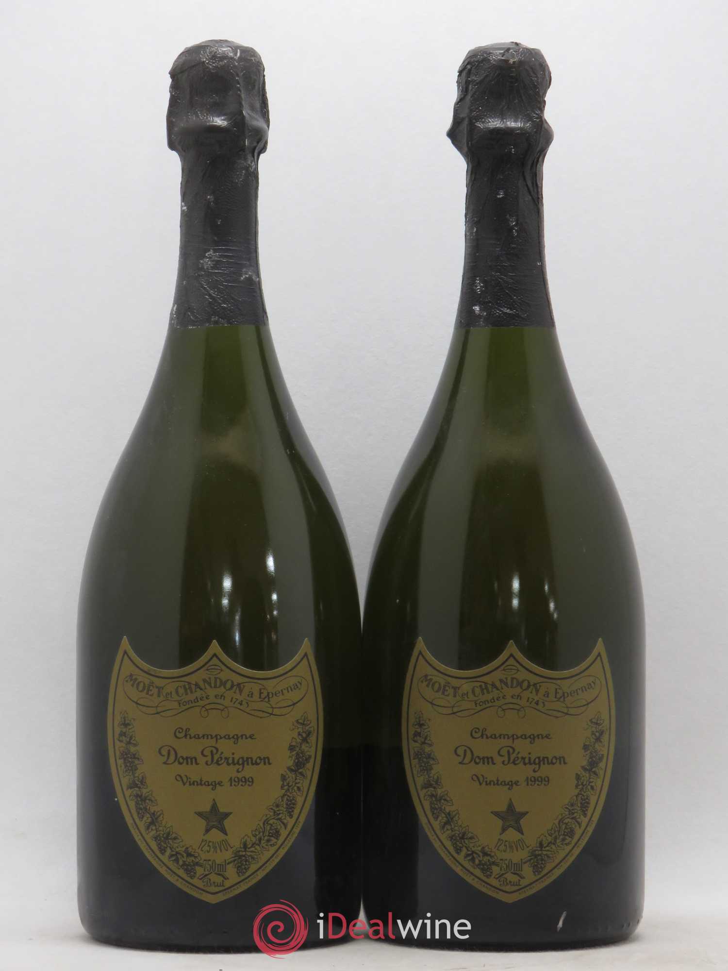 Brut Dom Pérignon 1999 - Lot de 2 bouteilles - 0