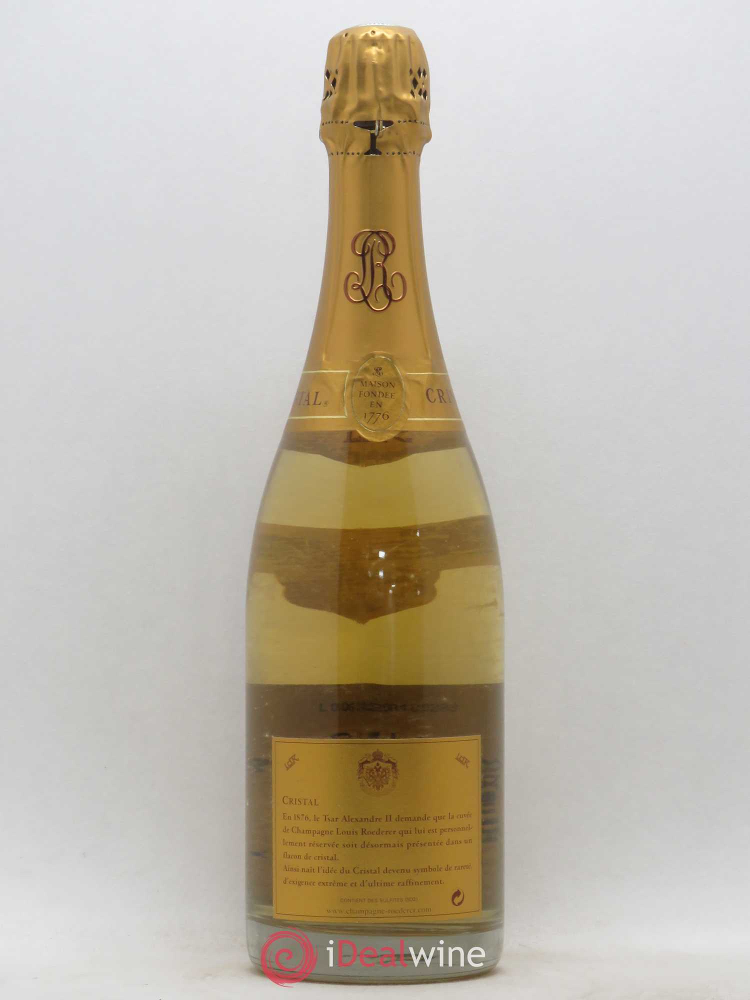 Cristal Louis Roederer 1999 - Lot de 1 bouteille - 1